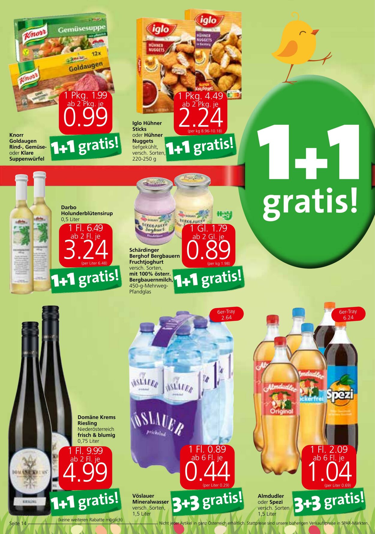 Prospekt Spar 30.03.2023 - 12.04.2023