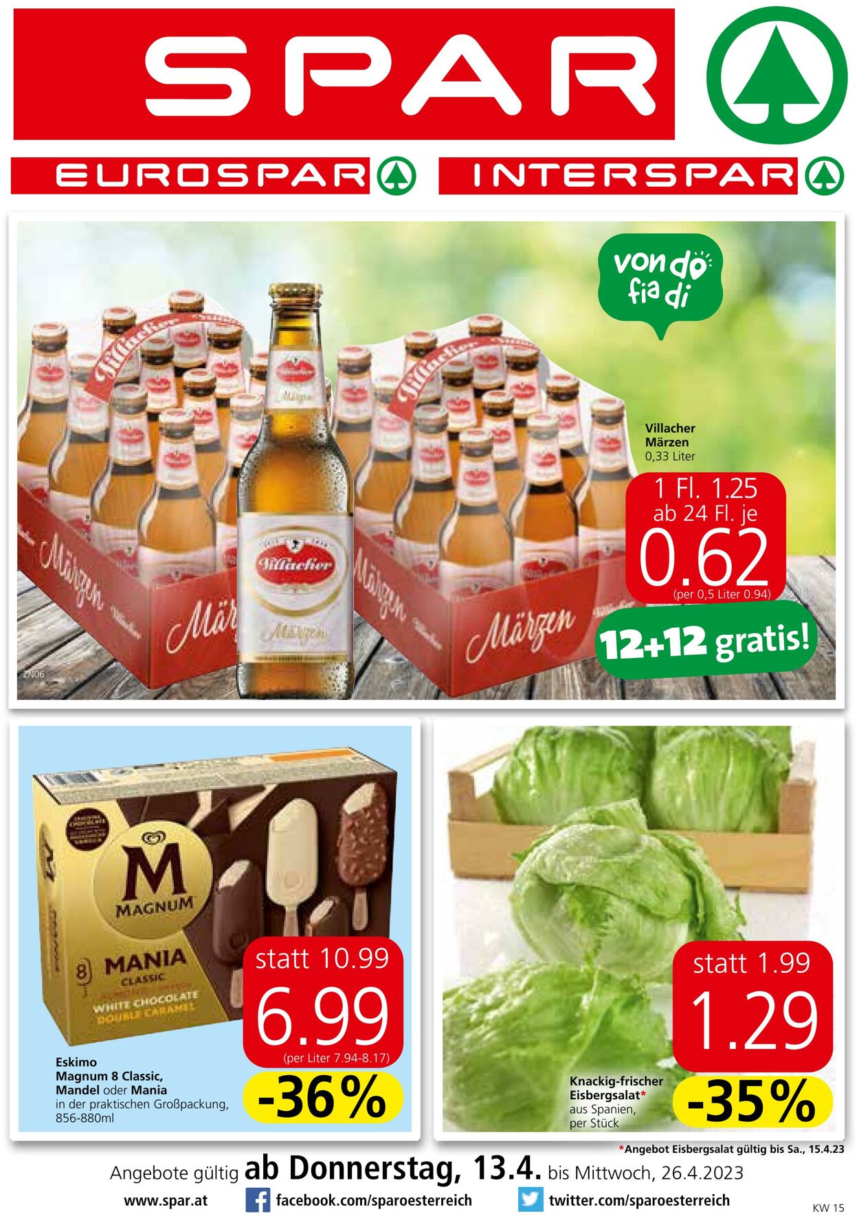 Prospekt Spar 13.04.2023 - 26.04.2023