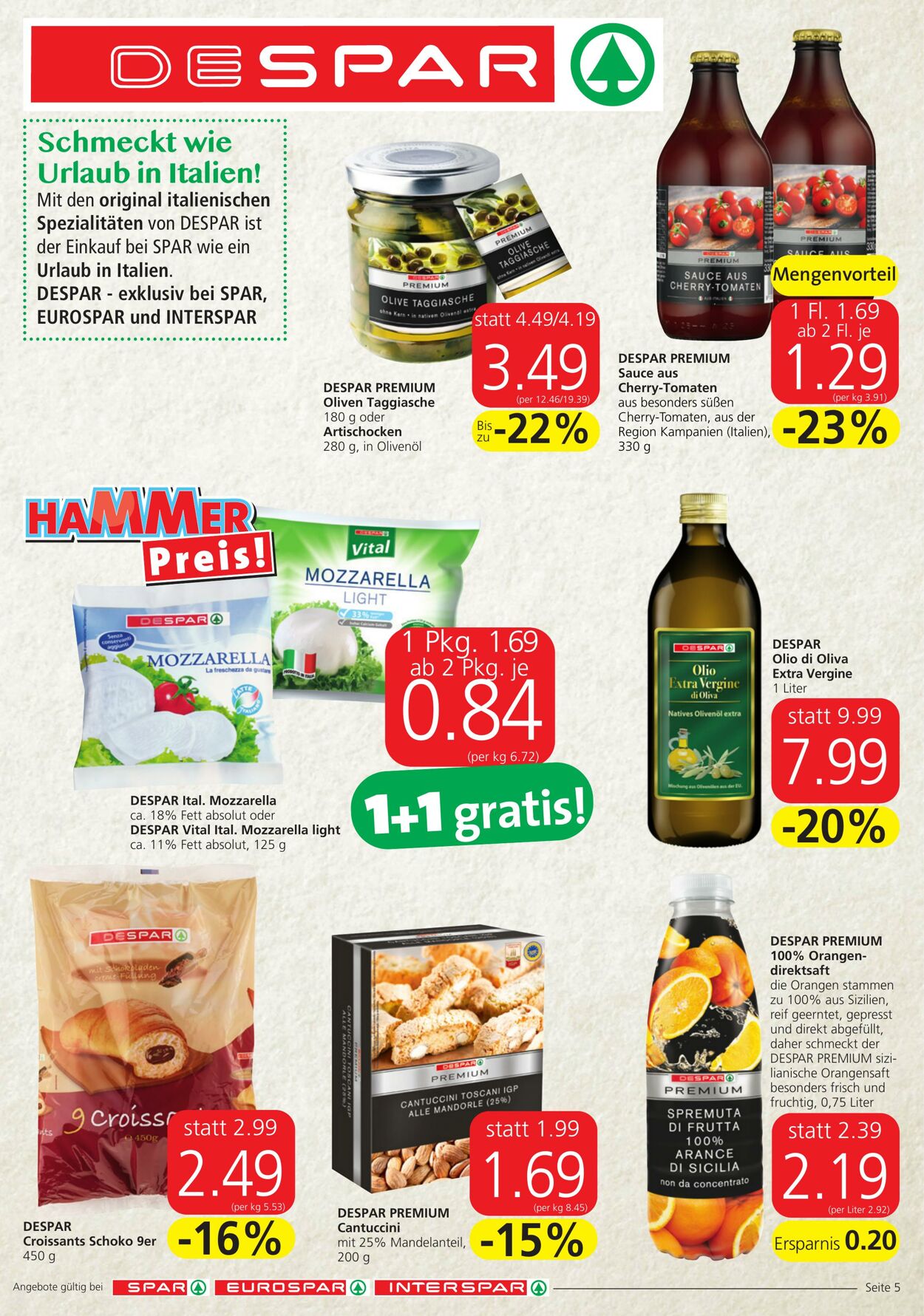 Prospekt Spar 27.04.2023 - 10.05.2023