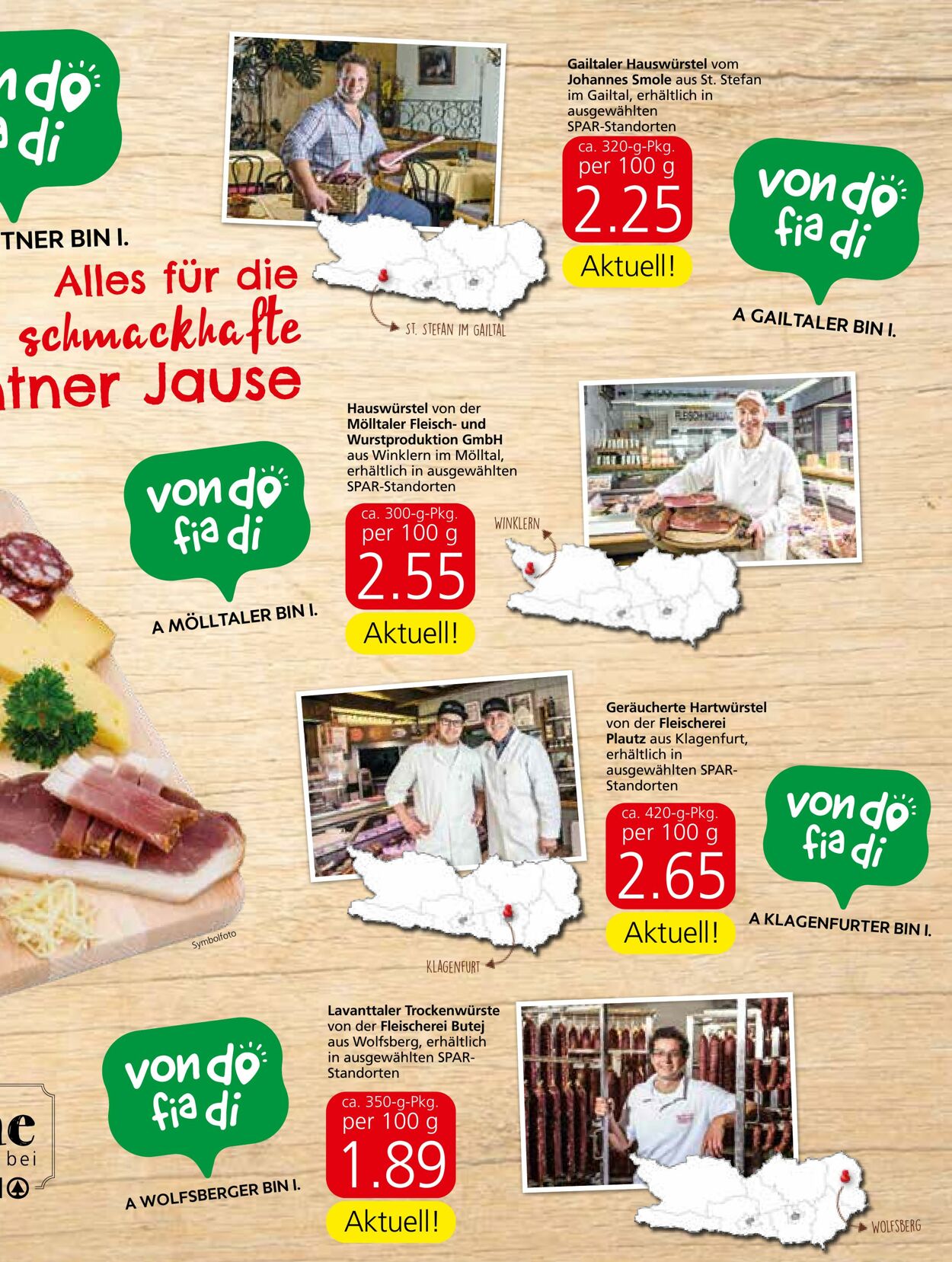 Prospekt Spar 22.08.2024 - 04.09.2024
