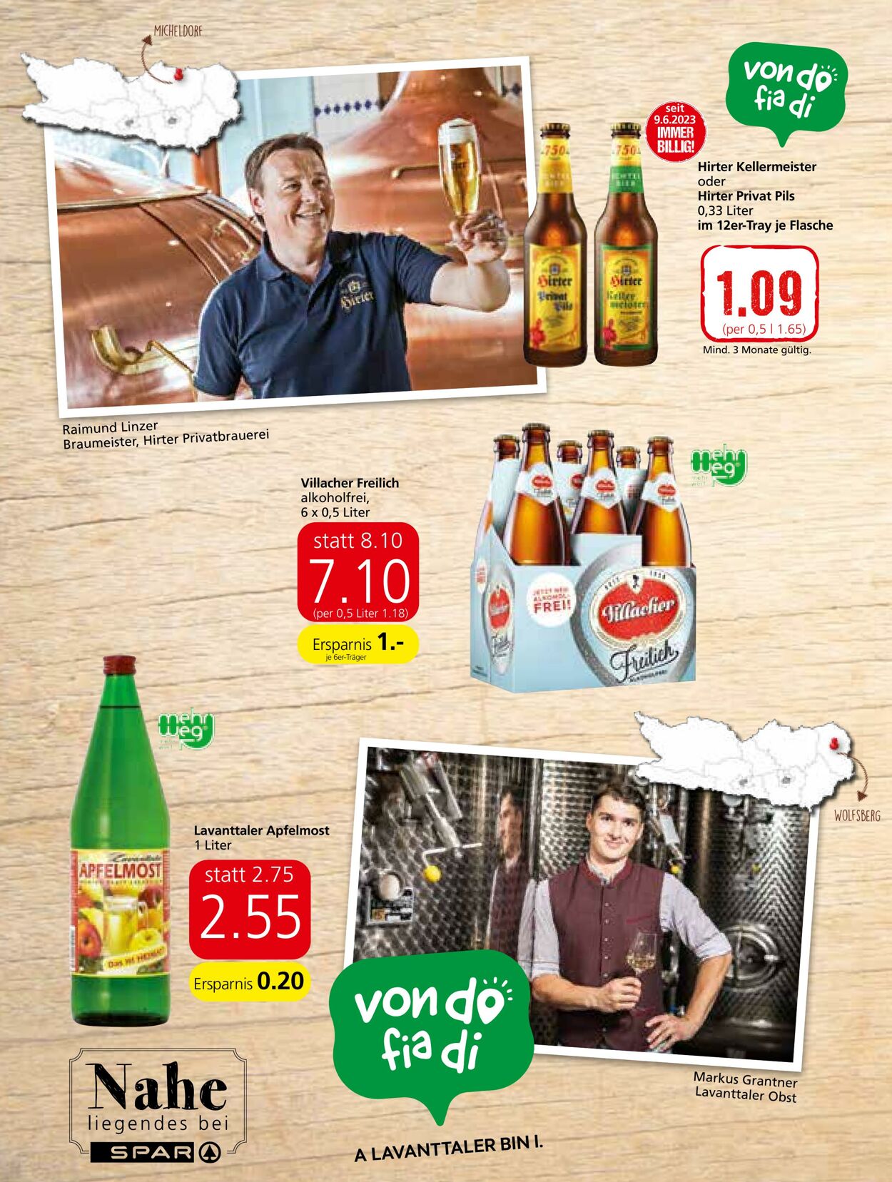 Prospekt Spar 22.08.2024 - 04.09.2024
