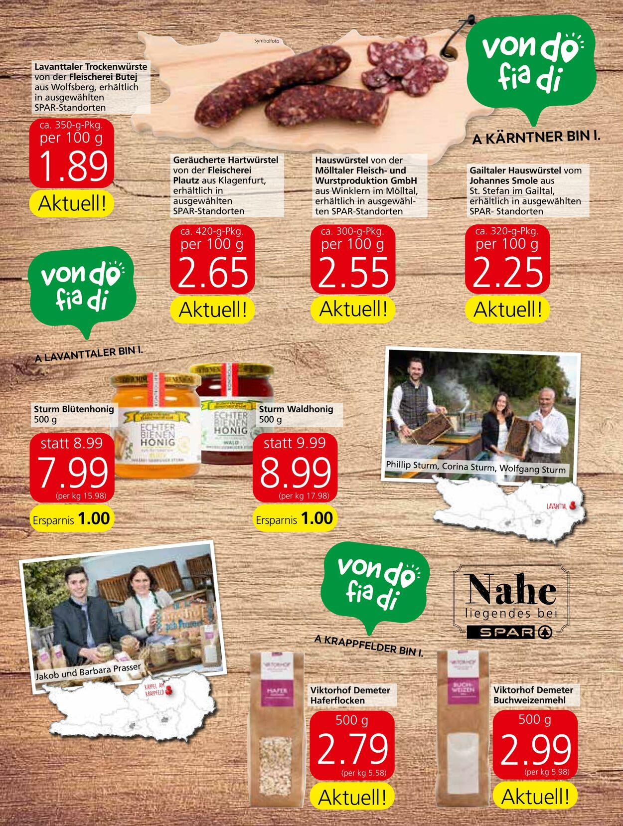 Prospekt Spar 03.10.2024 - 16.10.2024