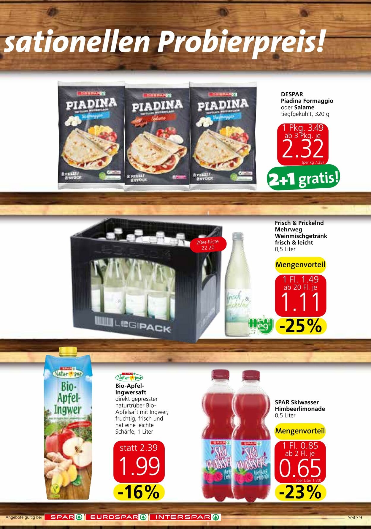 Prospekt Spar 25.01.2024 - 31.01.2024