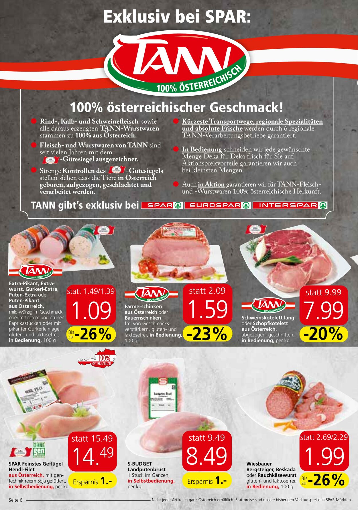 Prospekt Spar 28.07.2022 - 10.08.2022