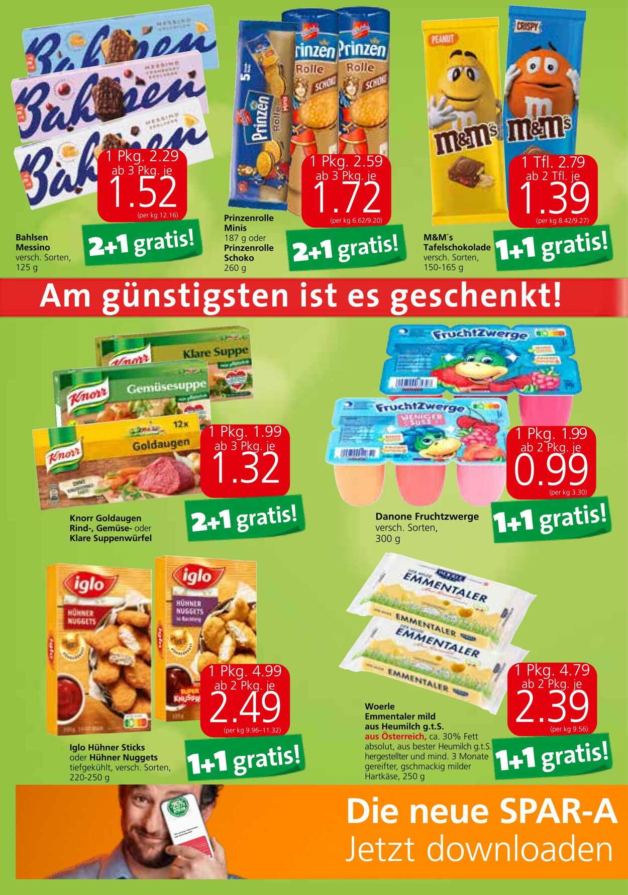 Prospekt Spar 31.08.2023 - 13.09.2023