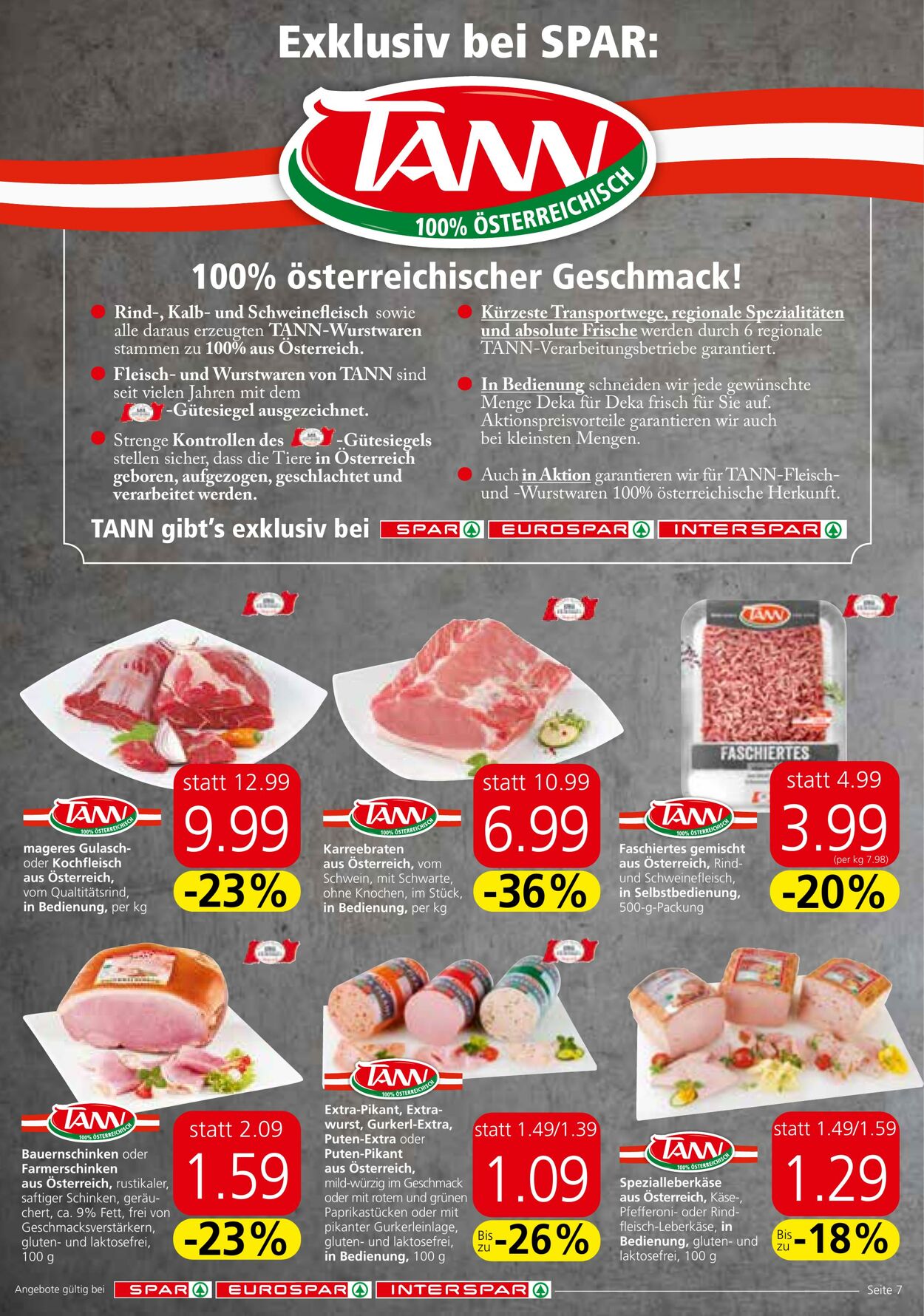 Prospekt Spar 08.09.2022 - 21.09.2022