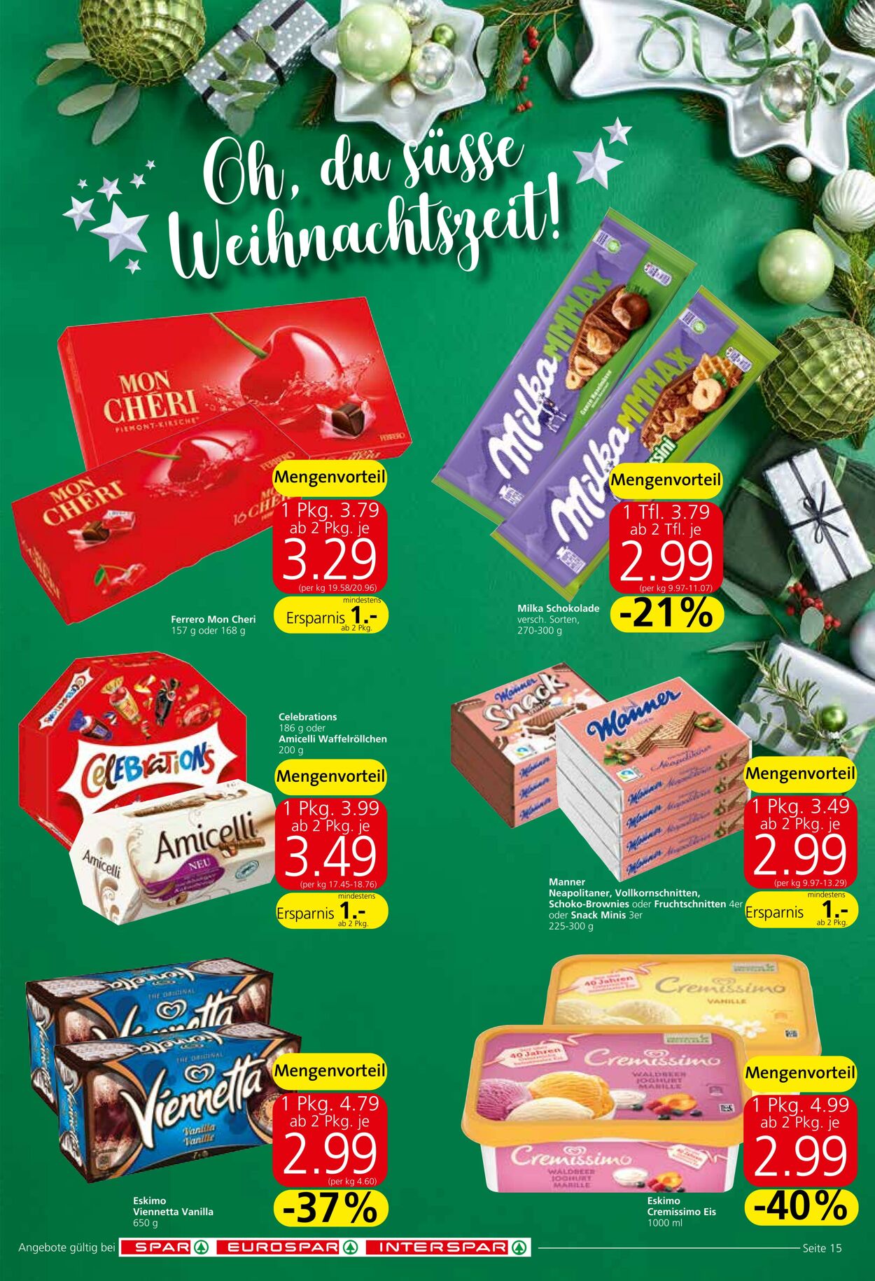 Prospekt Spar 14.12.2023 - 30.12.2023