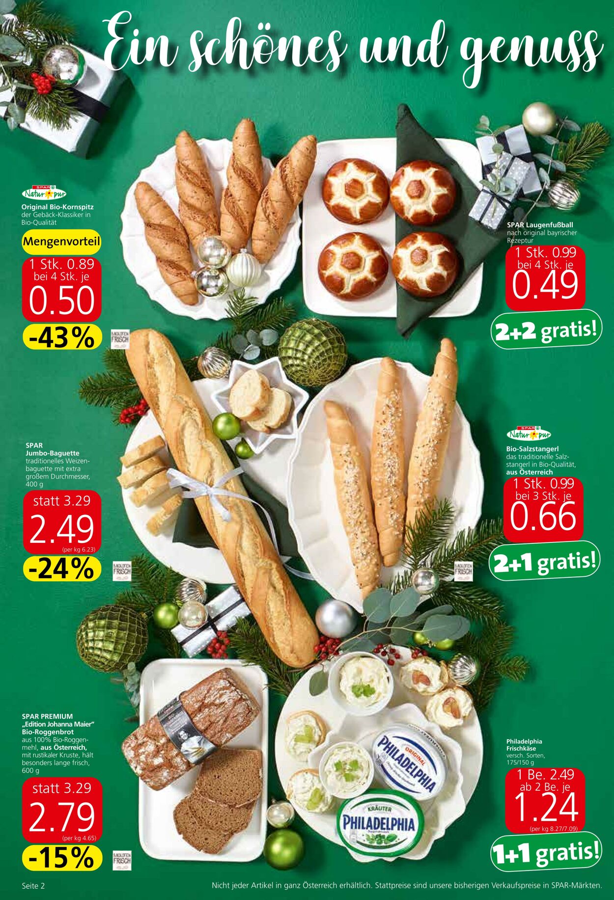 Prospekt Spar 14.12.2023 - 30.12.2023