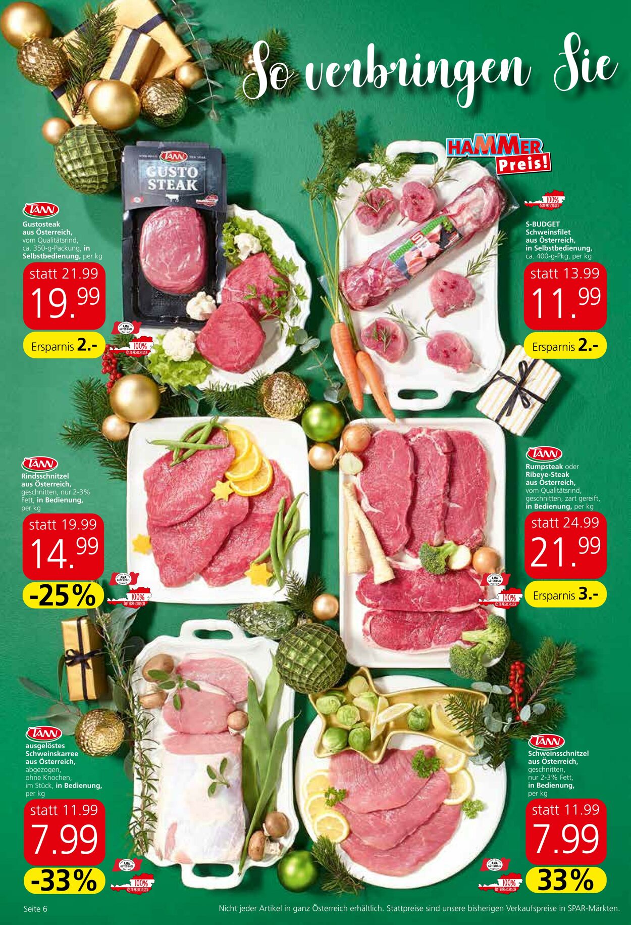 Prospekt Spar 14.12.2023 - 30.12.2023