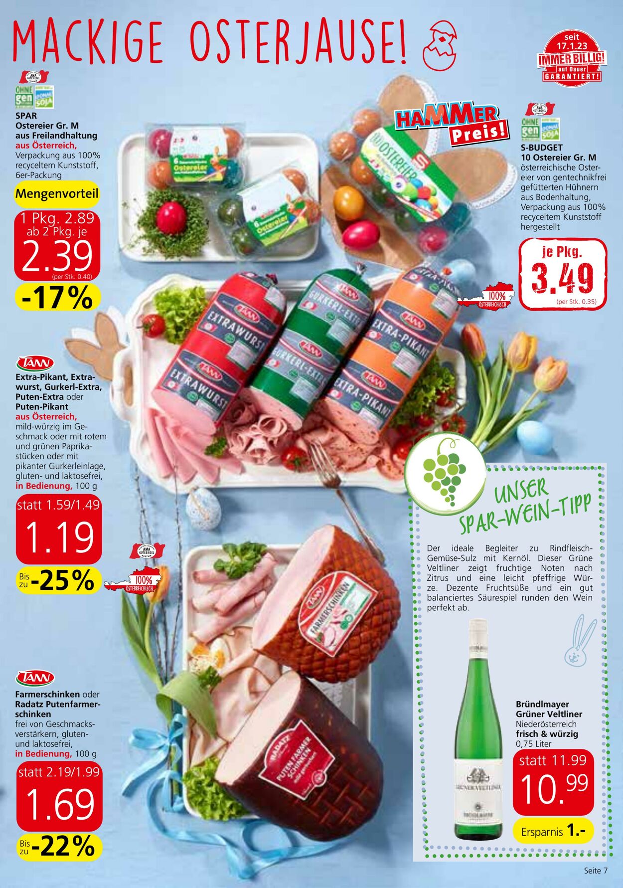 Prospekt Spar 30.03.2023 - 12.04.2023