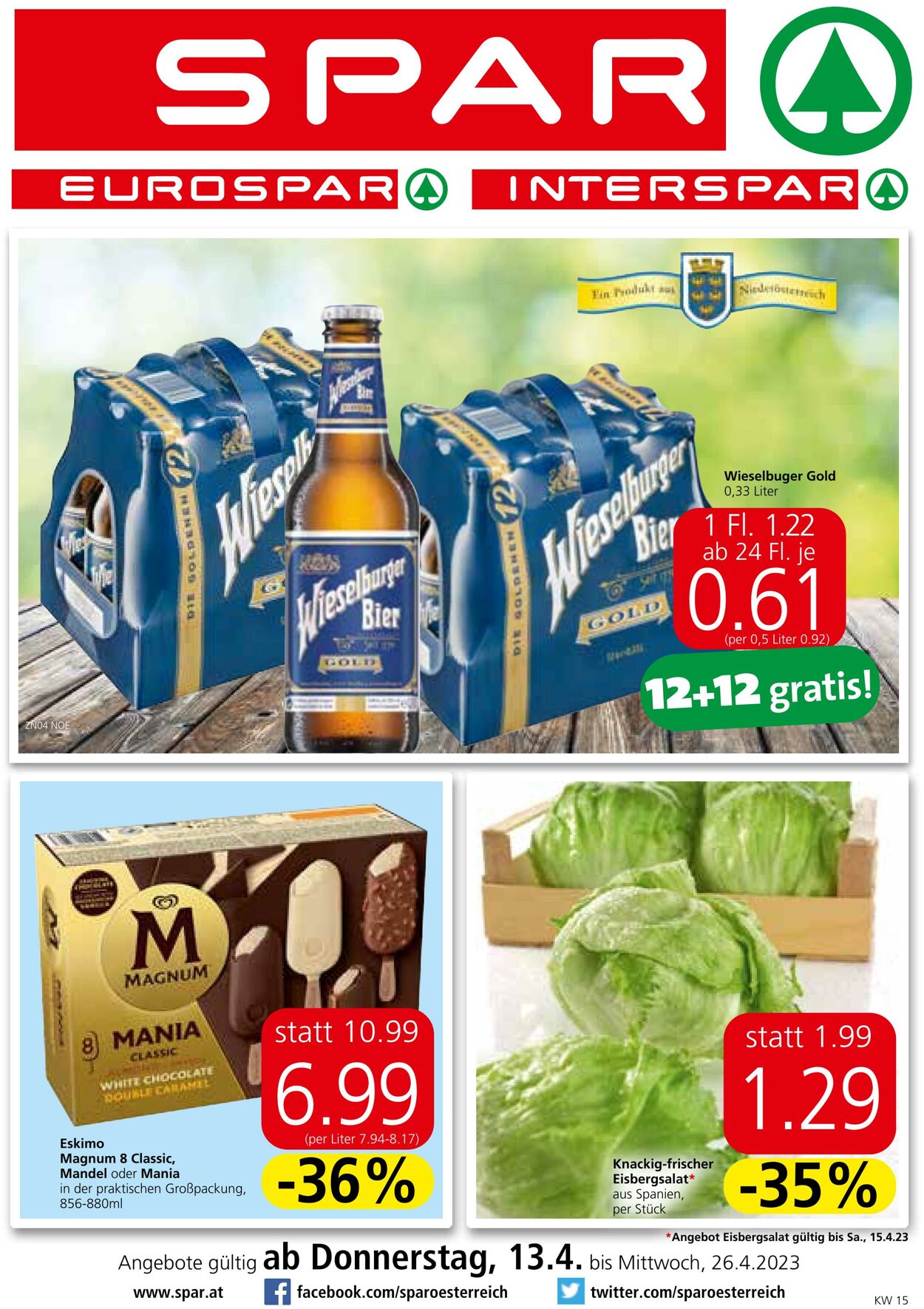 Prospekt Spar 13.04.2023 - 26.04.2023