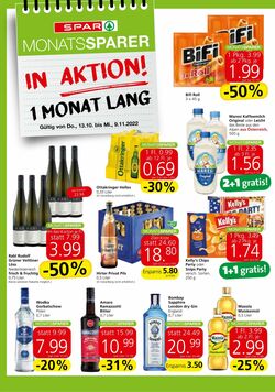 Prospekt Spar 13.10.2022 - 09.11.2022