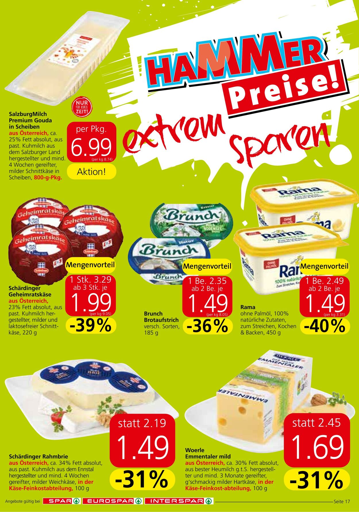 Prospekt Spar 02.01.2023 - 18.01.2023