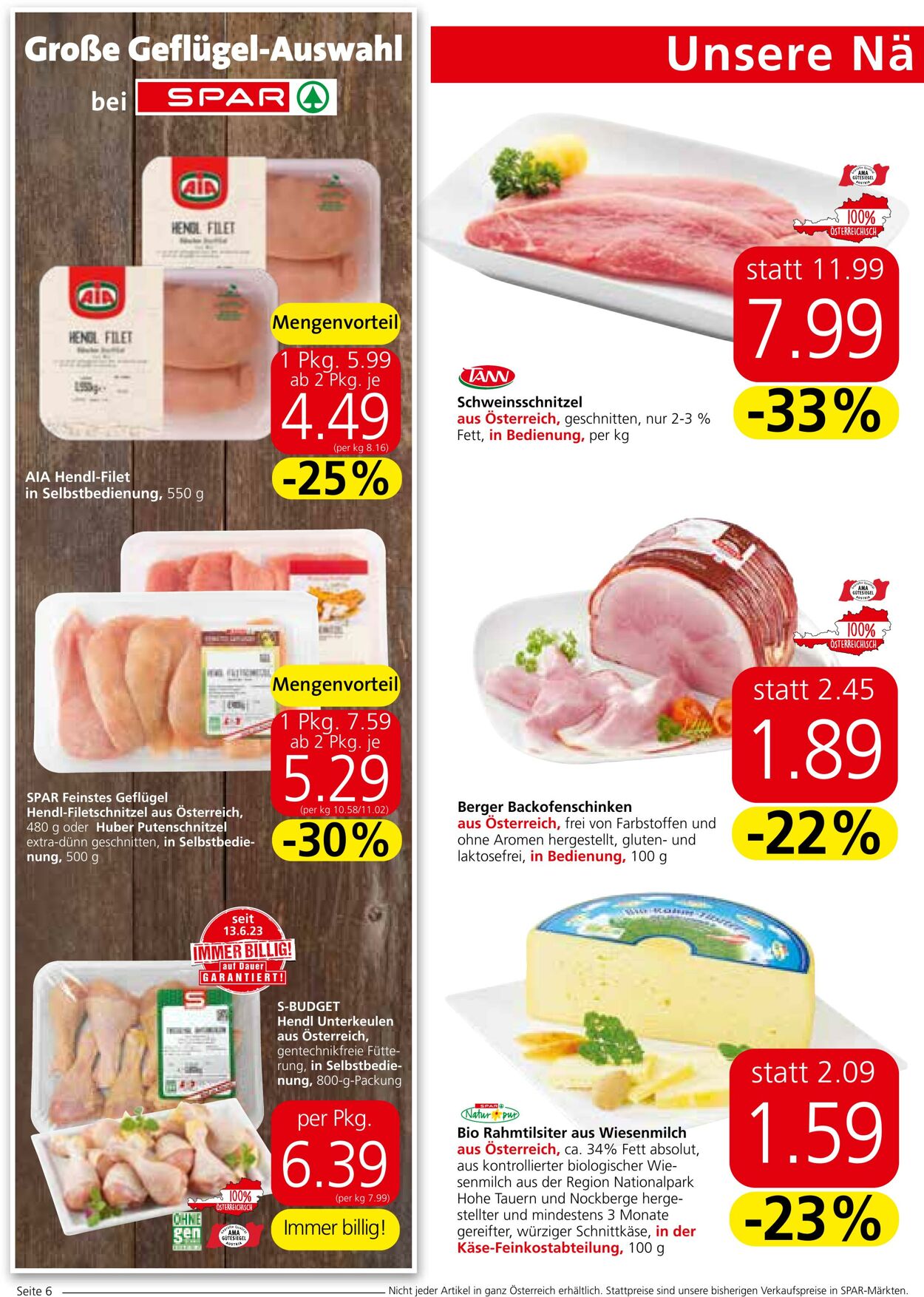 Prospekt Spar 25.01.2024 - 31.01.2024