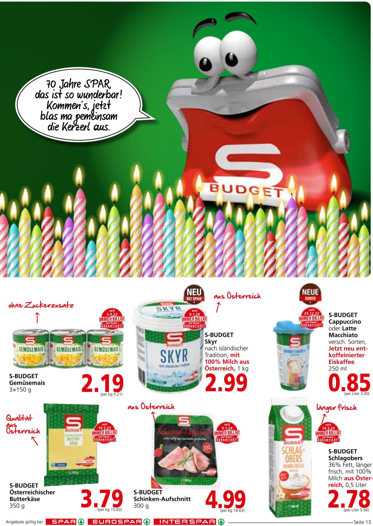 Prospekt Spar 25.01.2024 - 31.01.2024