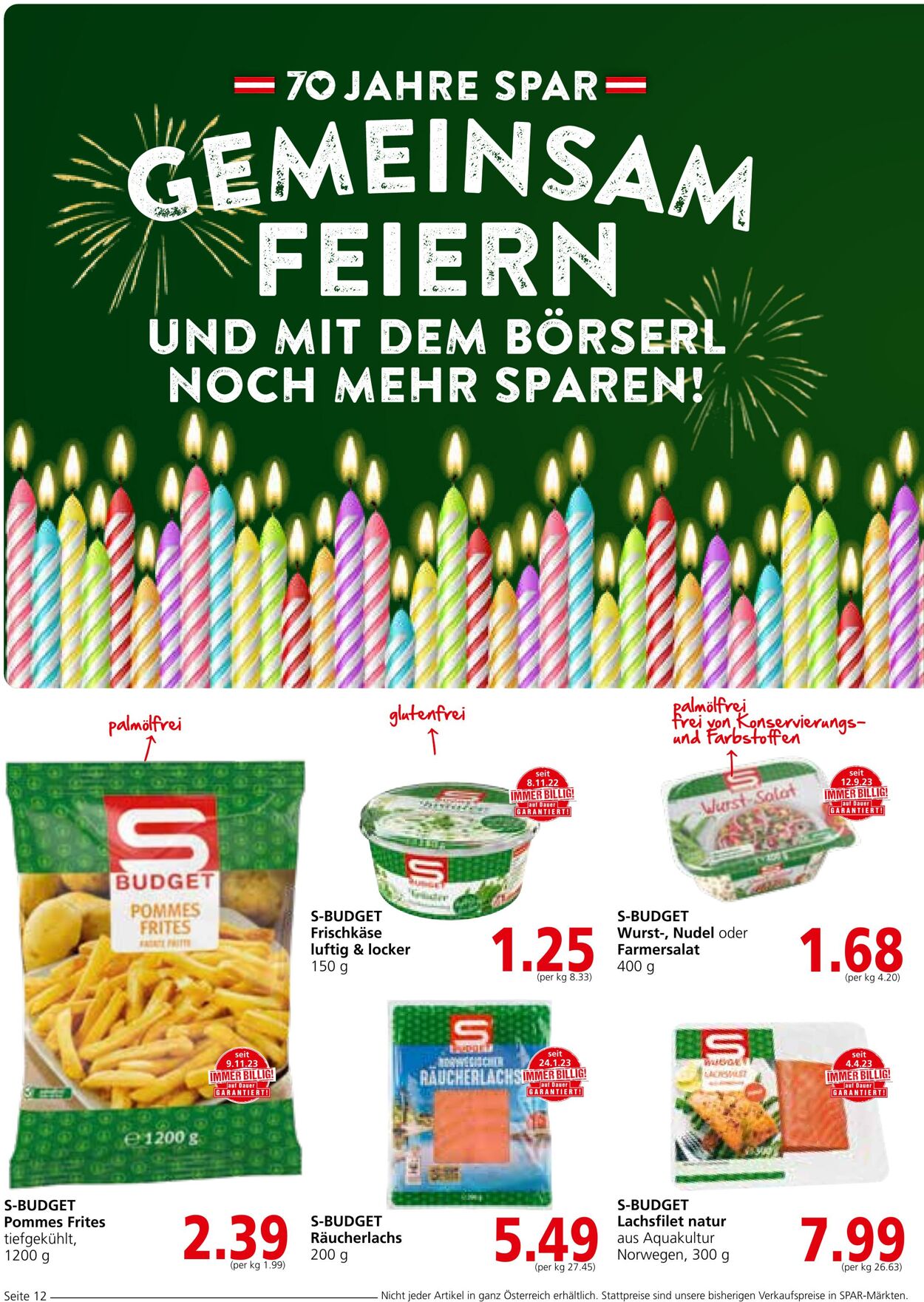 Prospekt Spar 25.01.2024 - 31.01.2024