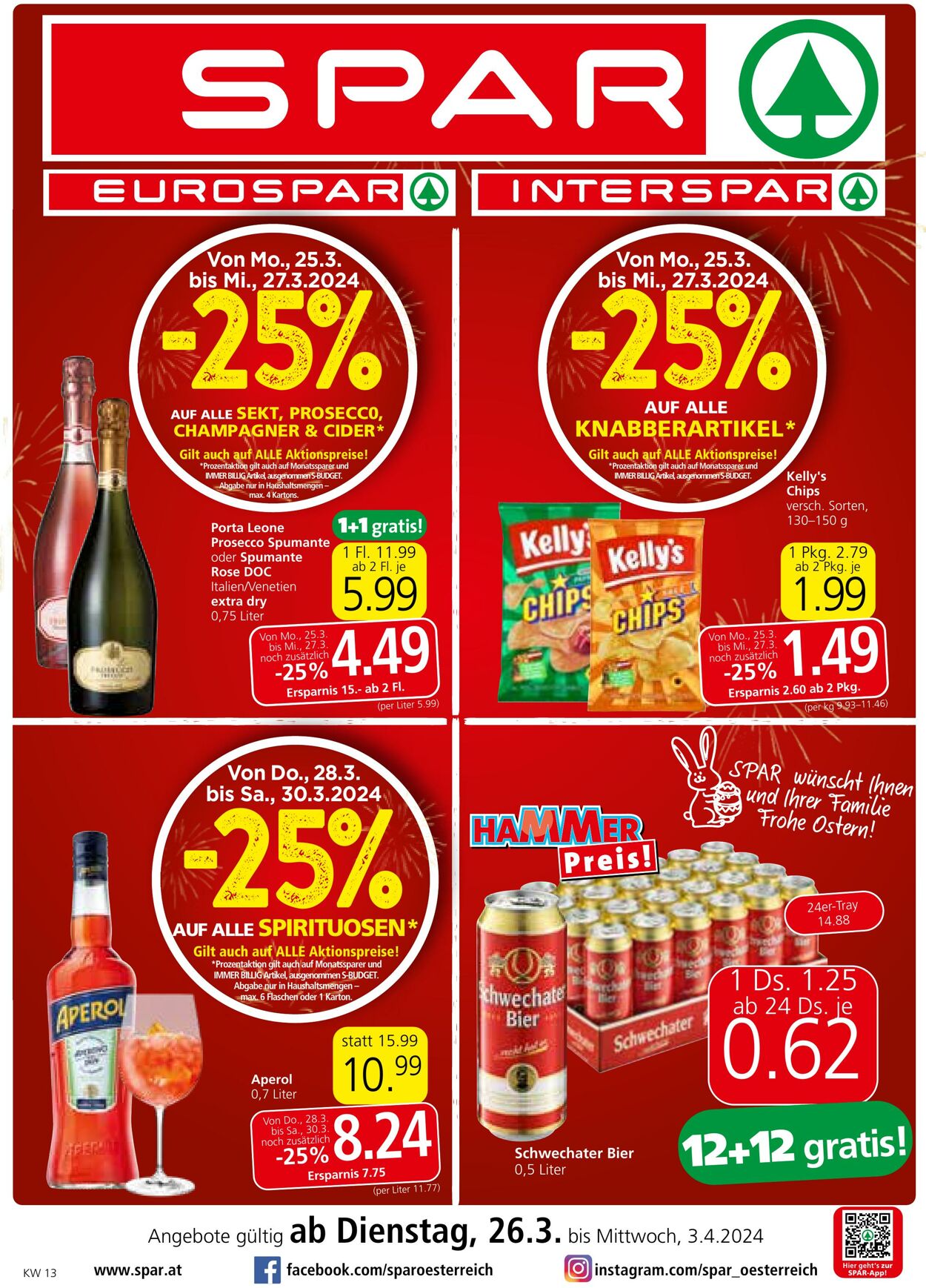 Prospekt Spar 26.03.2024 - 03.04.2024