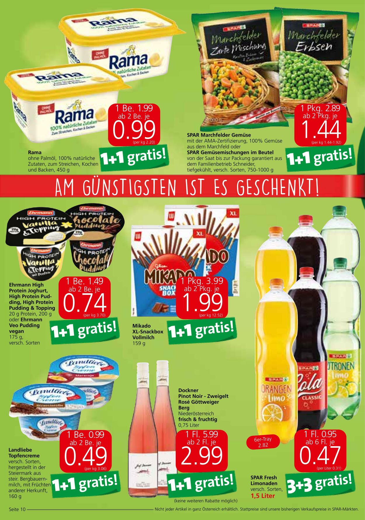 Prospekt Spar 14.07.2022 - 27.07.2022