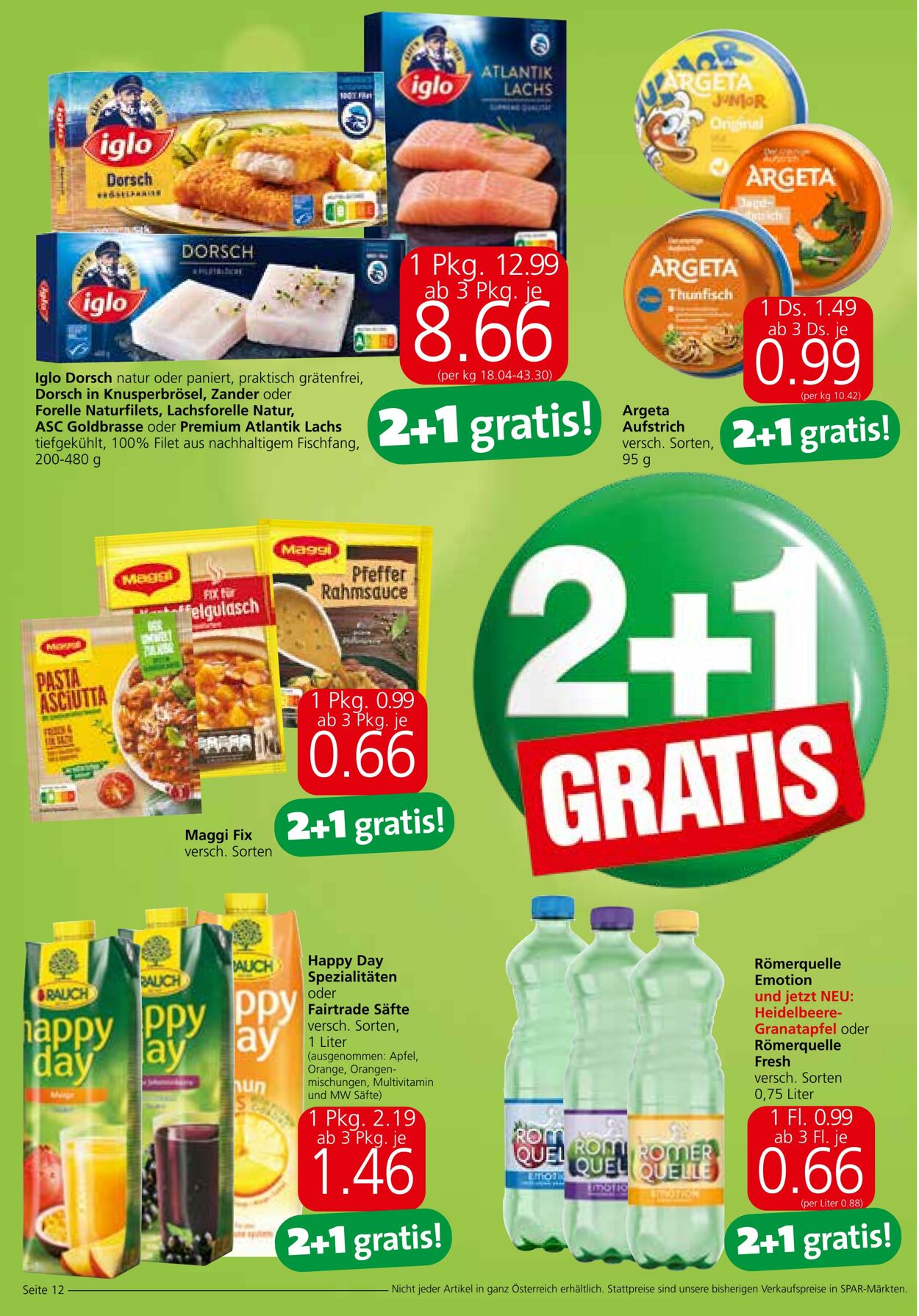 Prospekt Spar 14.07.2022 - 27.07.2022