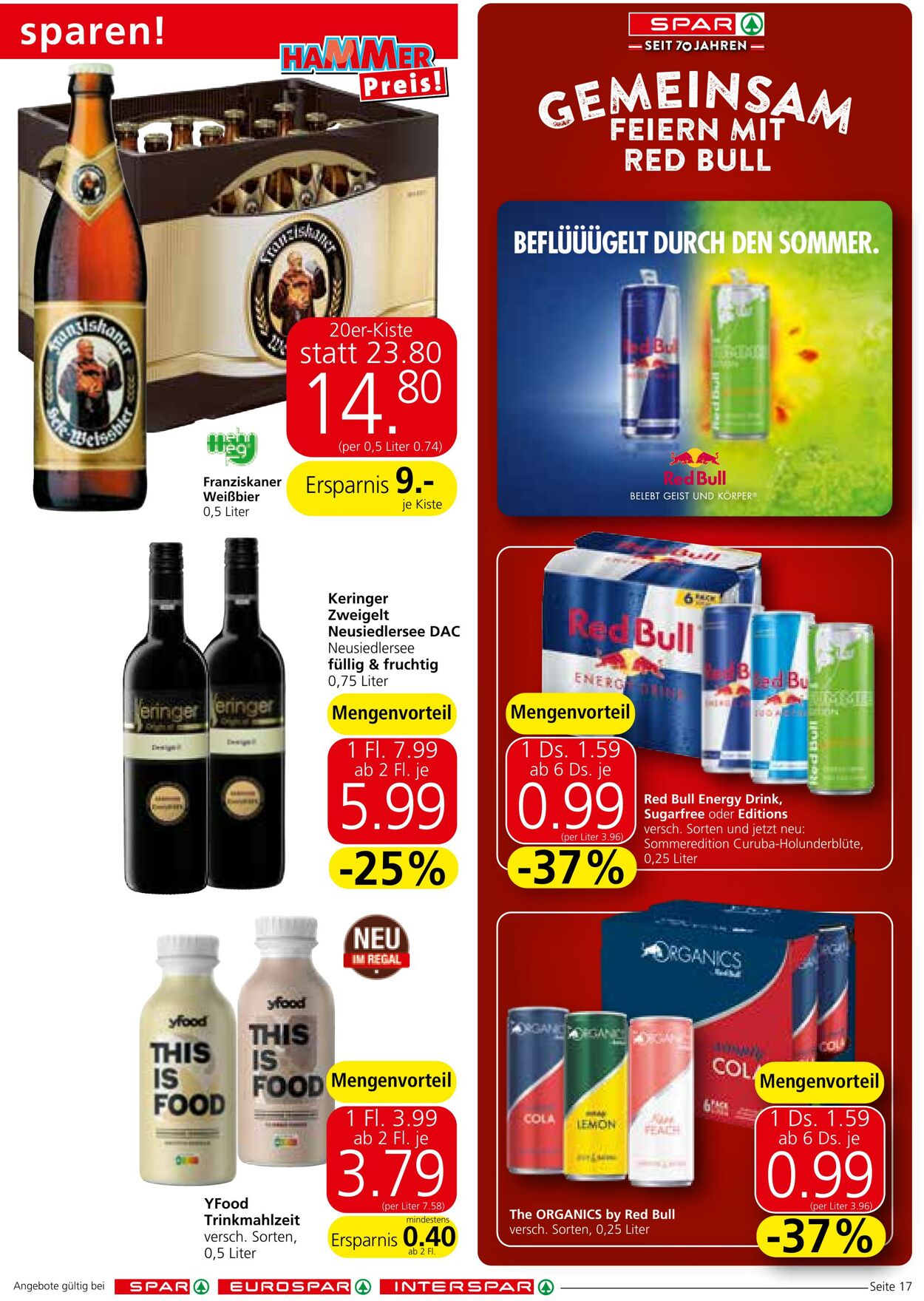 Prospekt Spar 25.07.2024 - 07.08.2024