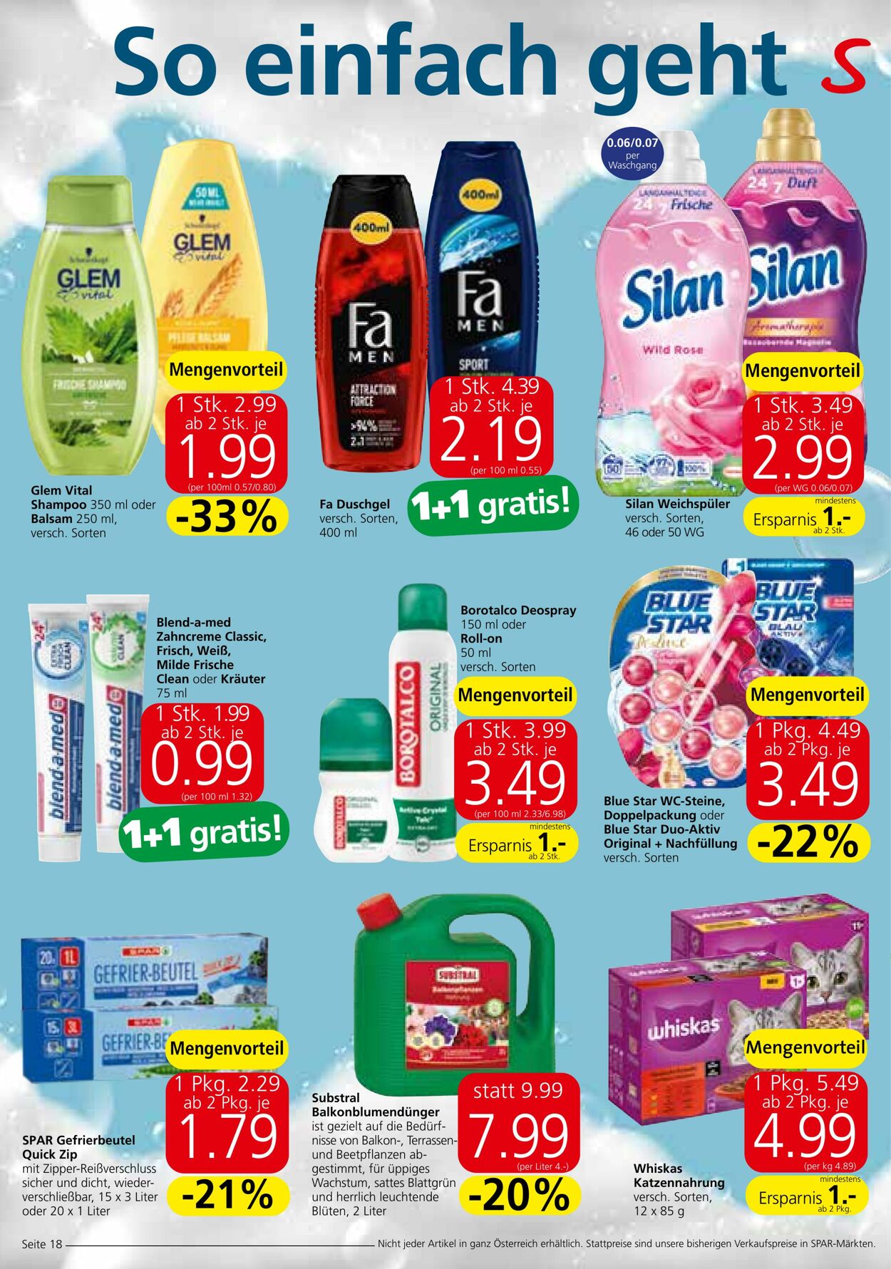 Prospekt Spar 25.07.2024 - 07.08.2024