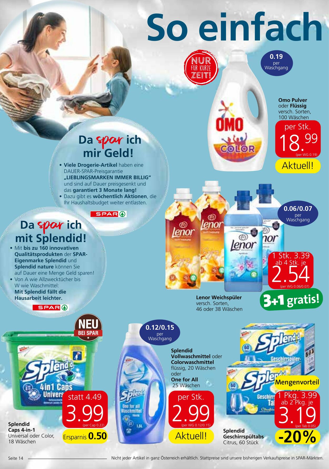 Prospekt Spar 27.07.2023 - 02.08.2023