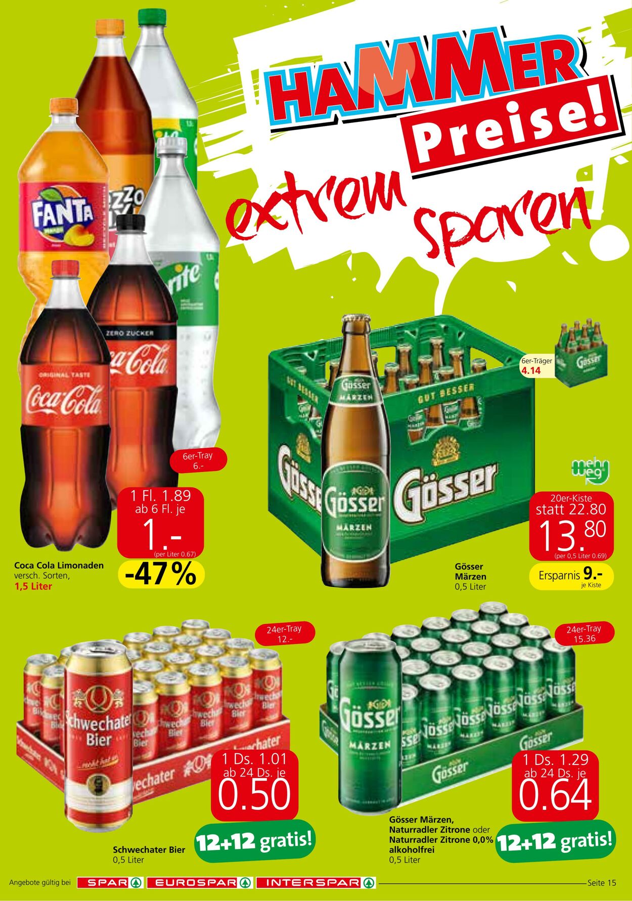 Prospekt Spar 28.07.2022 - 10.08.2022