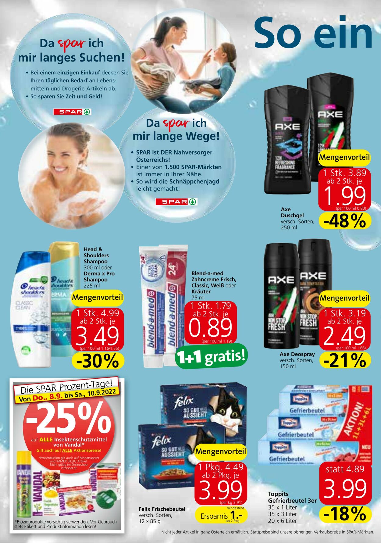 Prospekt Spar 08.09.2022 - 21.09.2022