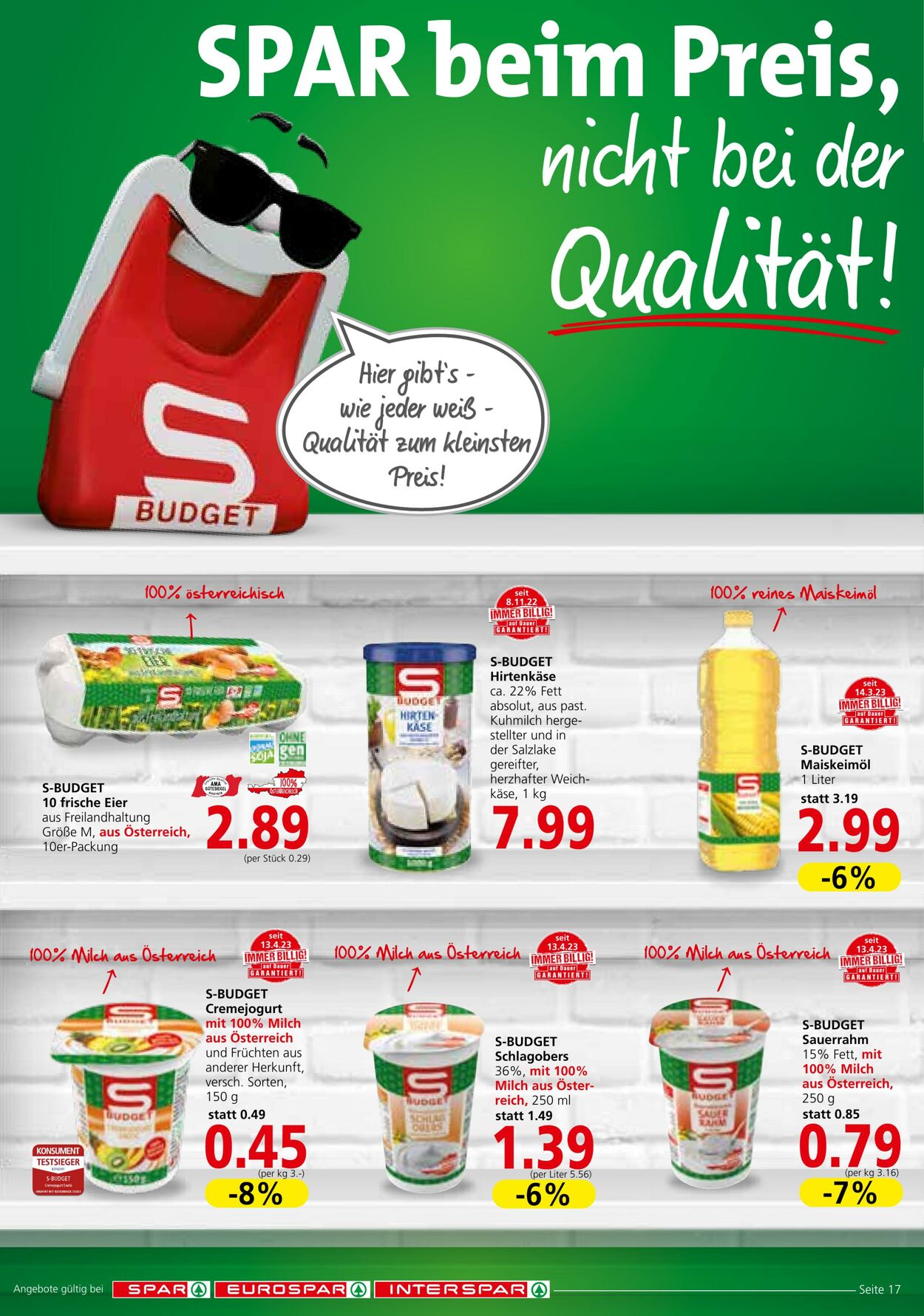 Prospekt Spar 11.05.2023 - 24.05.2023