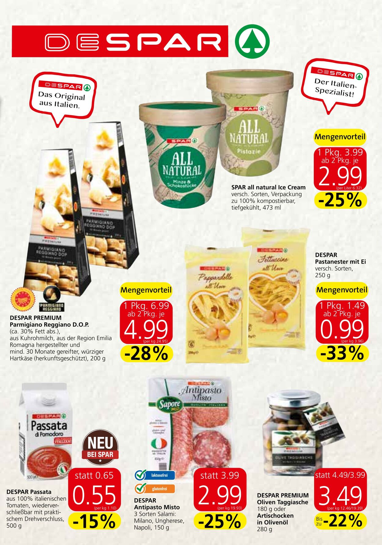 Prospekt Spar 15.09.2022 - 12.10.2022