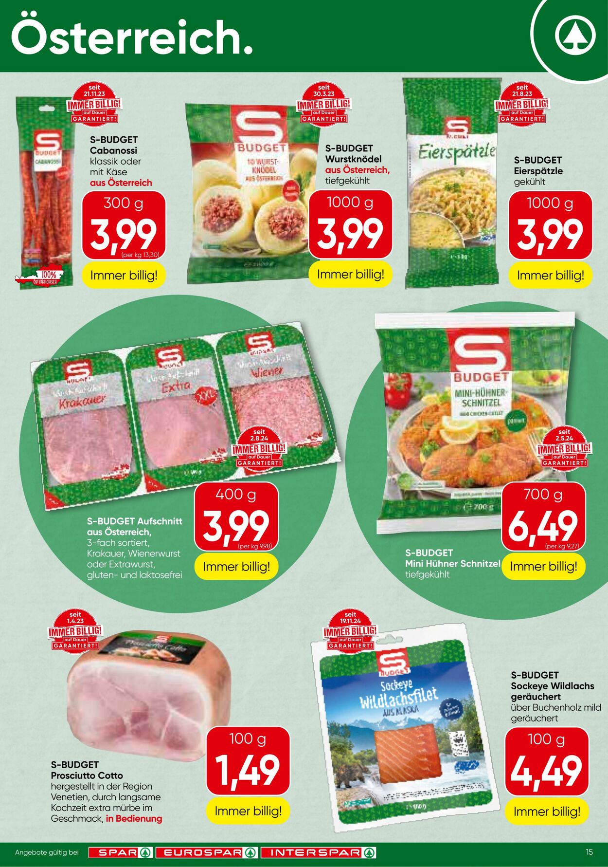 Prospekt Spar 09.01.2025 - 15.01.2025