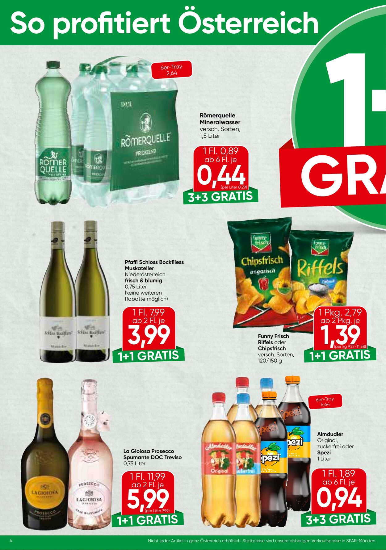 Prospekt Spar 09.01.2025 - 15.01.2025