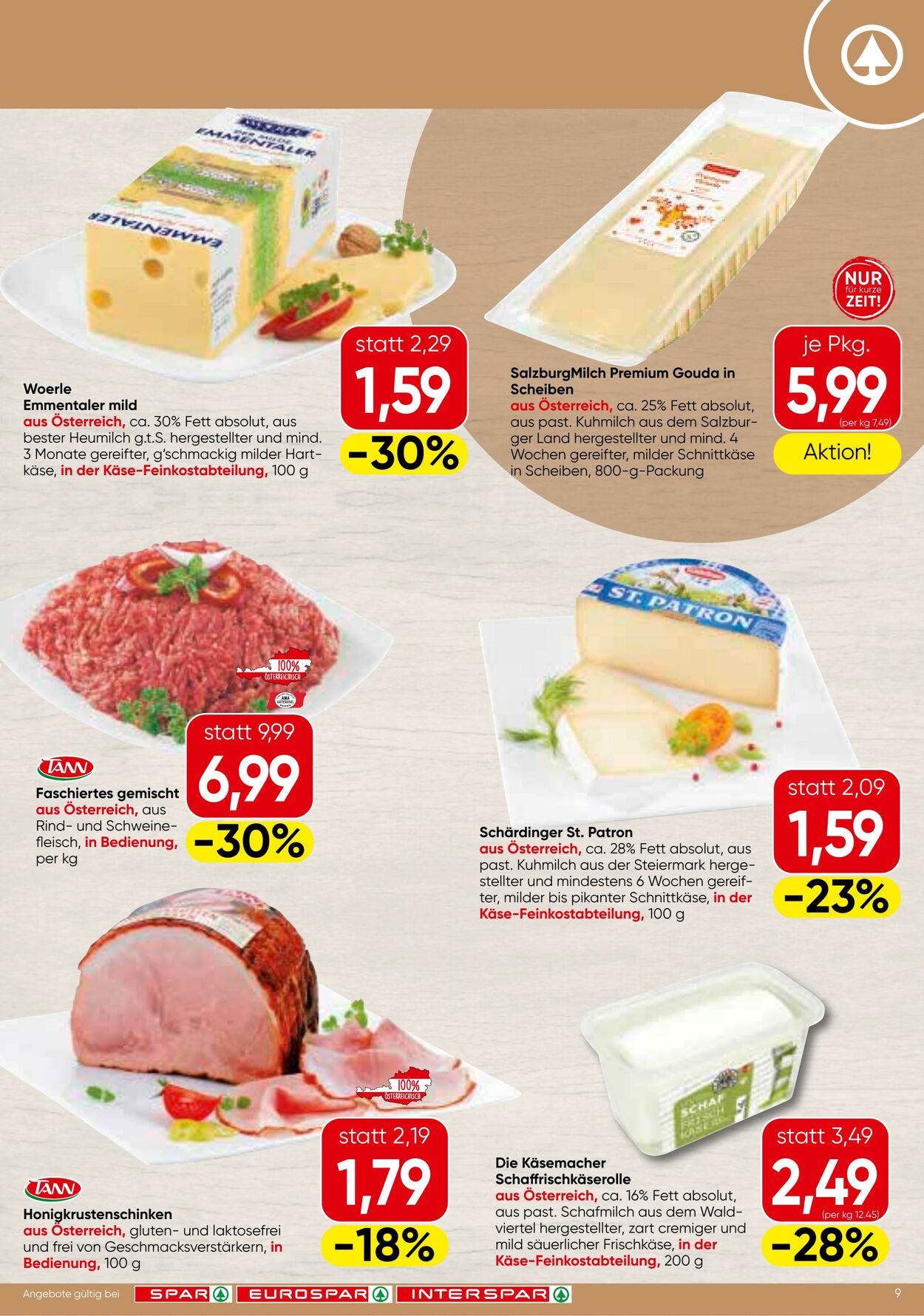 Prospekt Spar 09.01.2025 - 15.01.2025