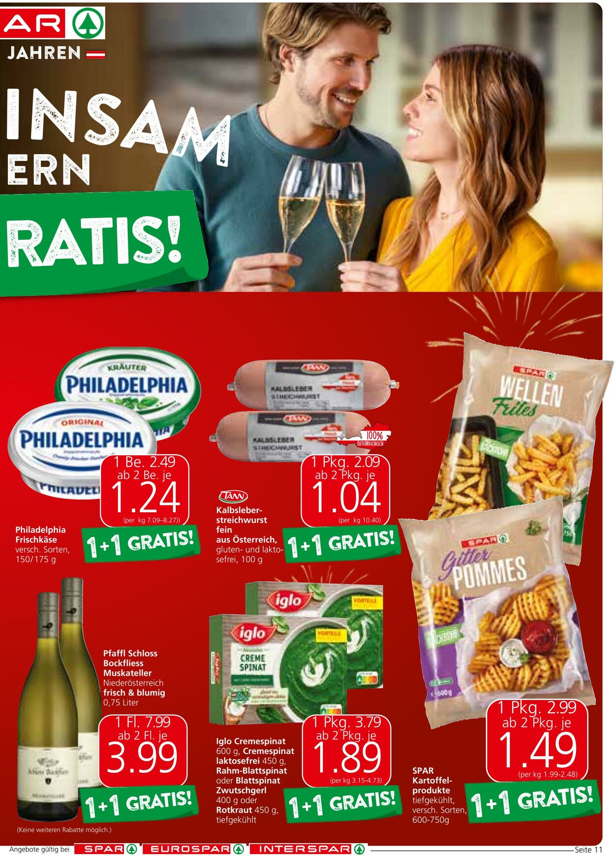 Prospekt Spar 26.03.2024 - 03.04.2024