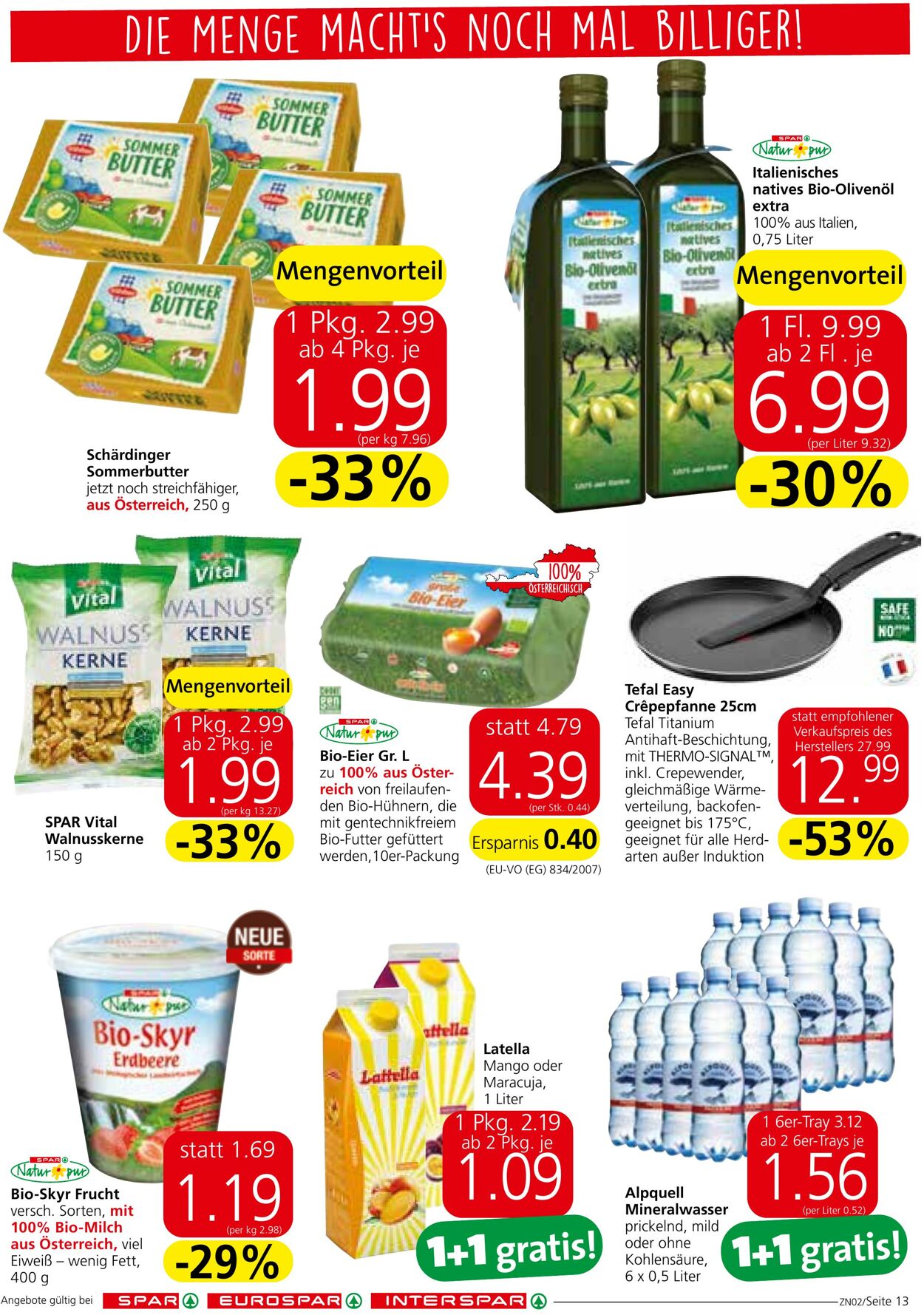 Prospekt Spar 14.07.2022 - 27.07.2022