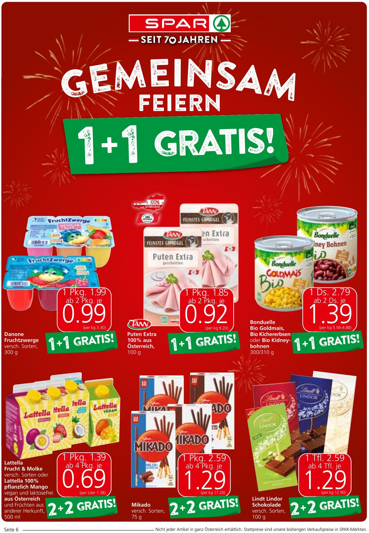 Prospekt Spar 25.07.2024 - 08.08.2024