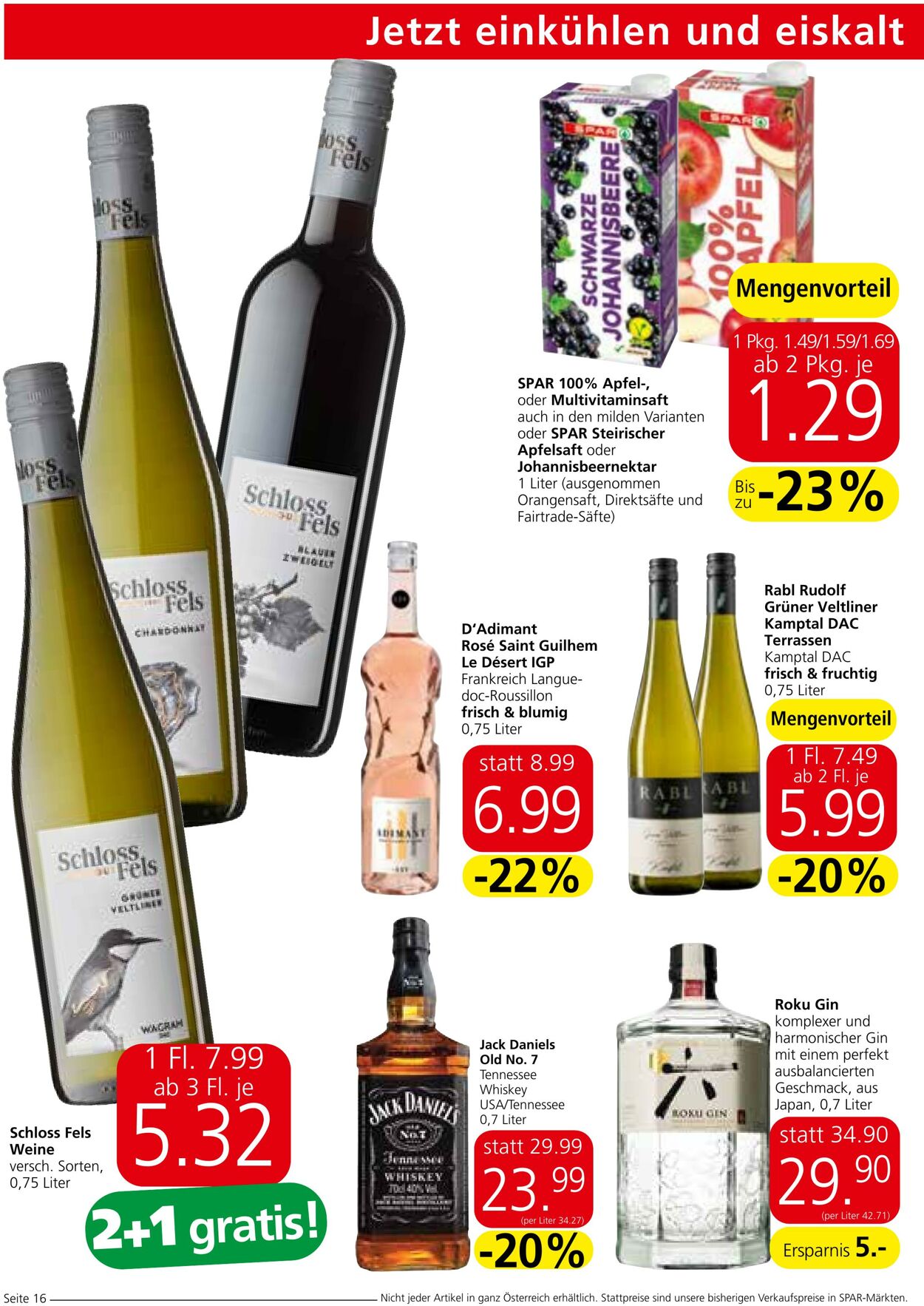 Prospekt Spar 25.07.2024 - 08.08.2024
