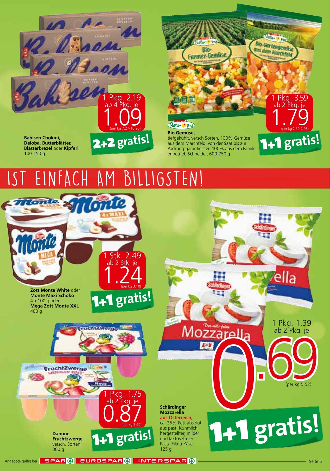 Prospekt Spar 11.08.2022 - 24.08.2022