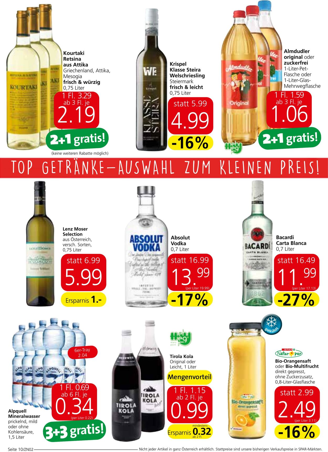 Prospekt Spar 11.08.2022 - 24.08.2022