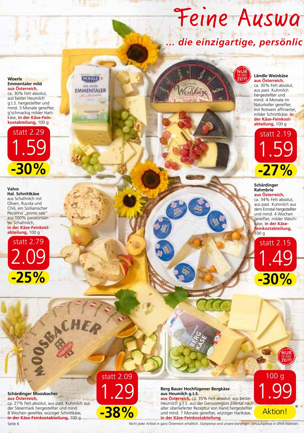 Prospekt Spar 08.08.2024 - 21.08.2024