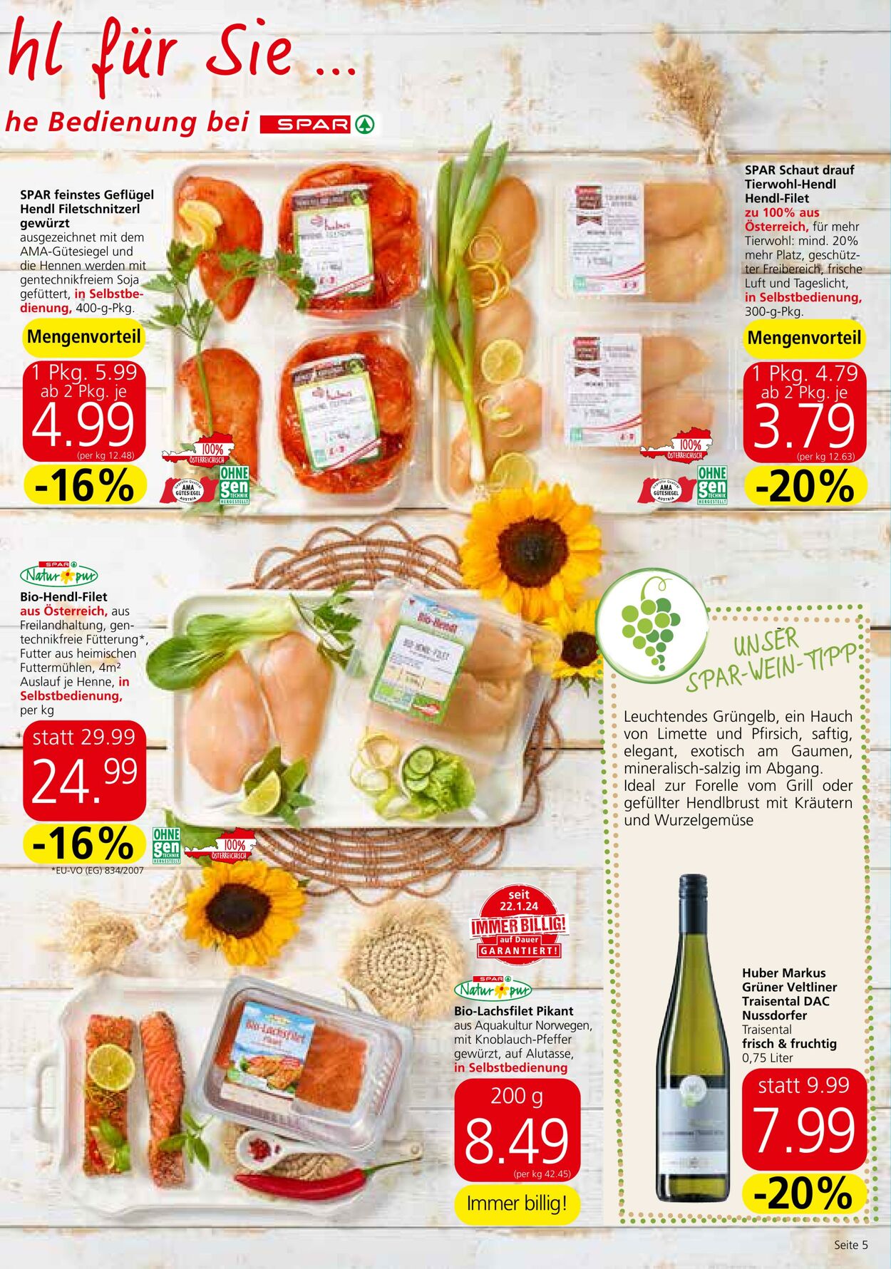 Prospekt Spar 08.08.2024 - 21.08.2024