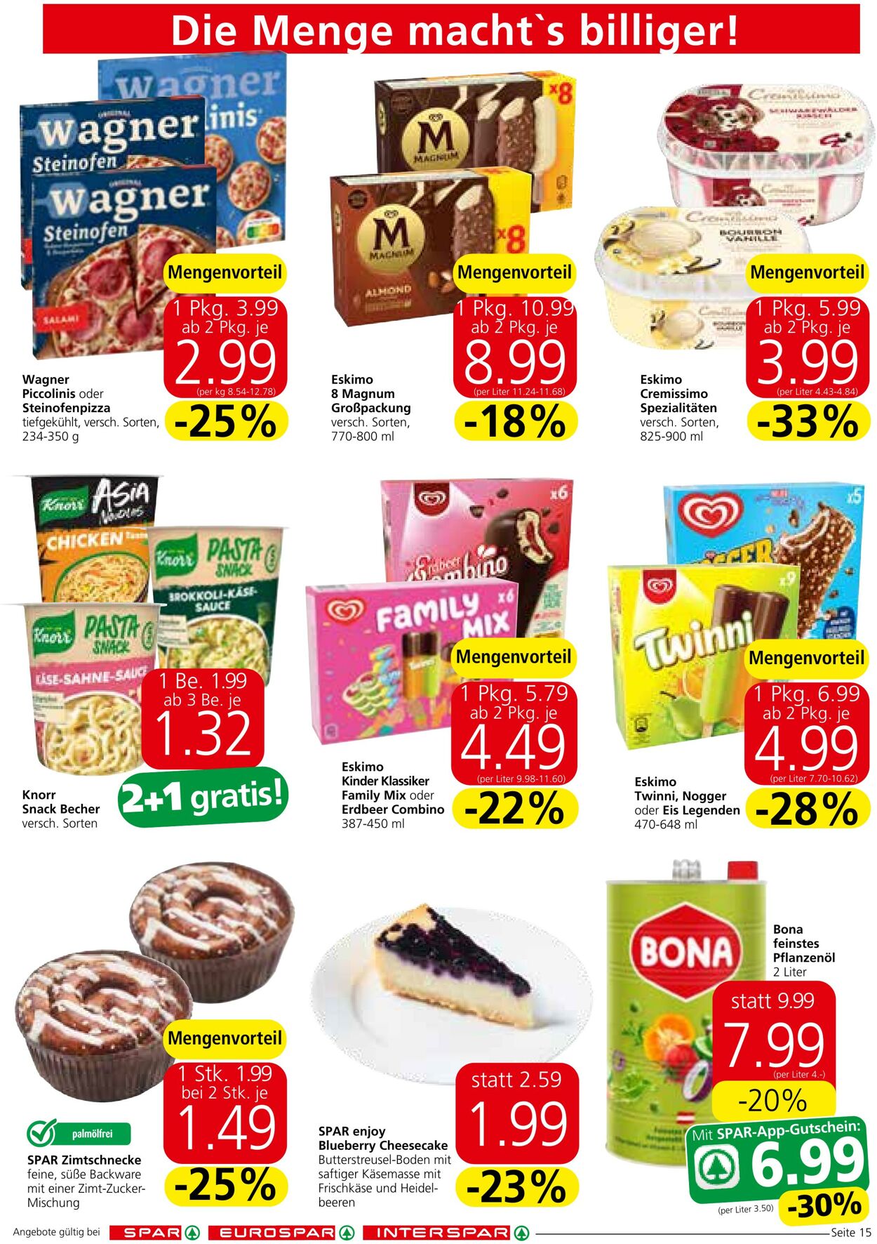 Prospekt Spar 08.08.2024 - 21.08.2024