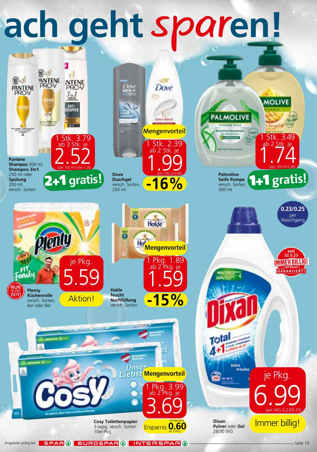 Prospekt Spar 08.08.2024 - 21.08.2024