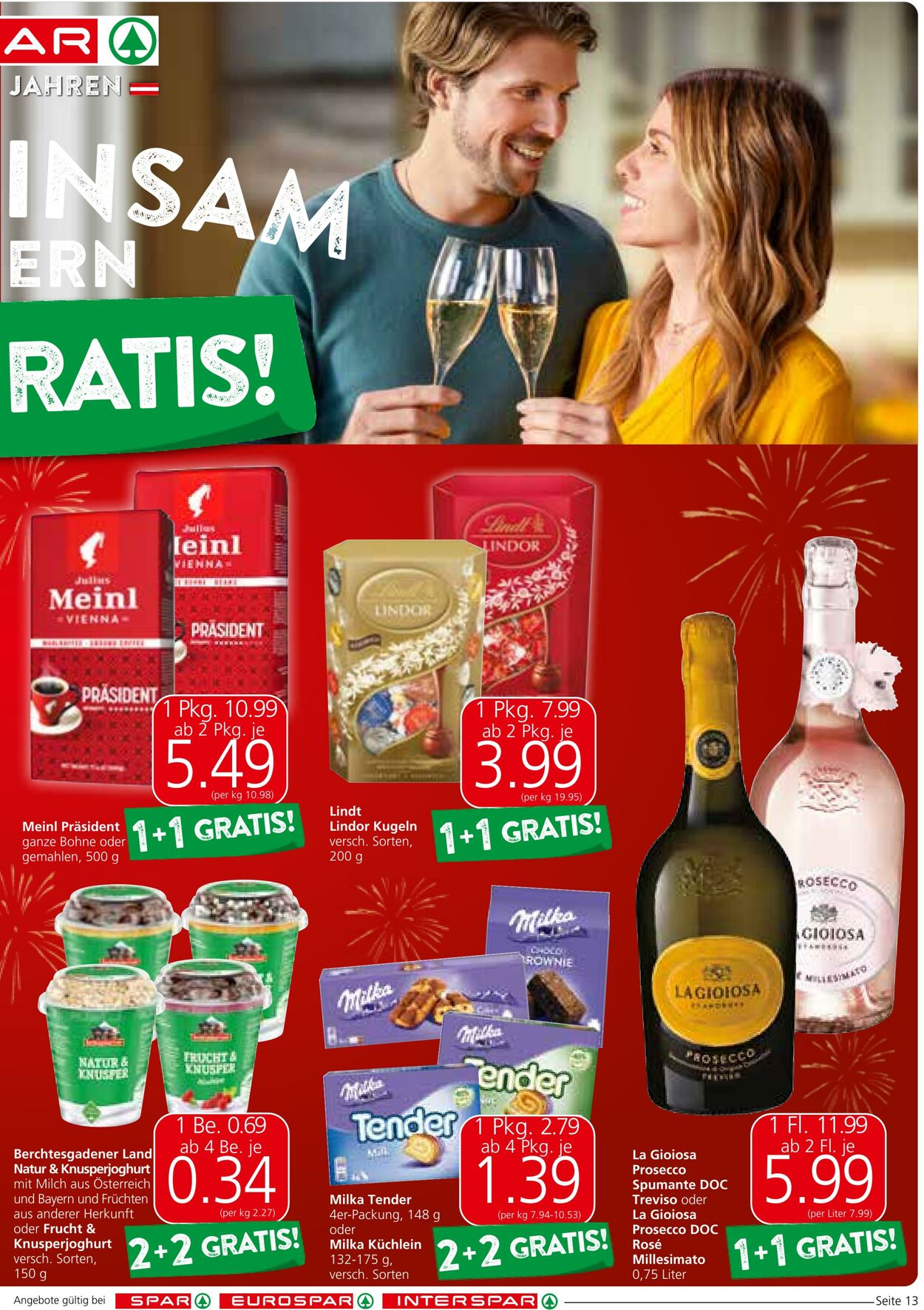 Prospekt Spar 08.08.2024 - 21.08.2024