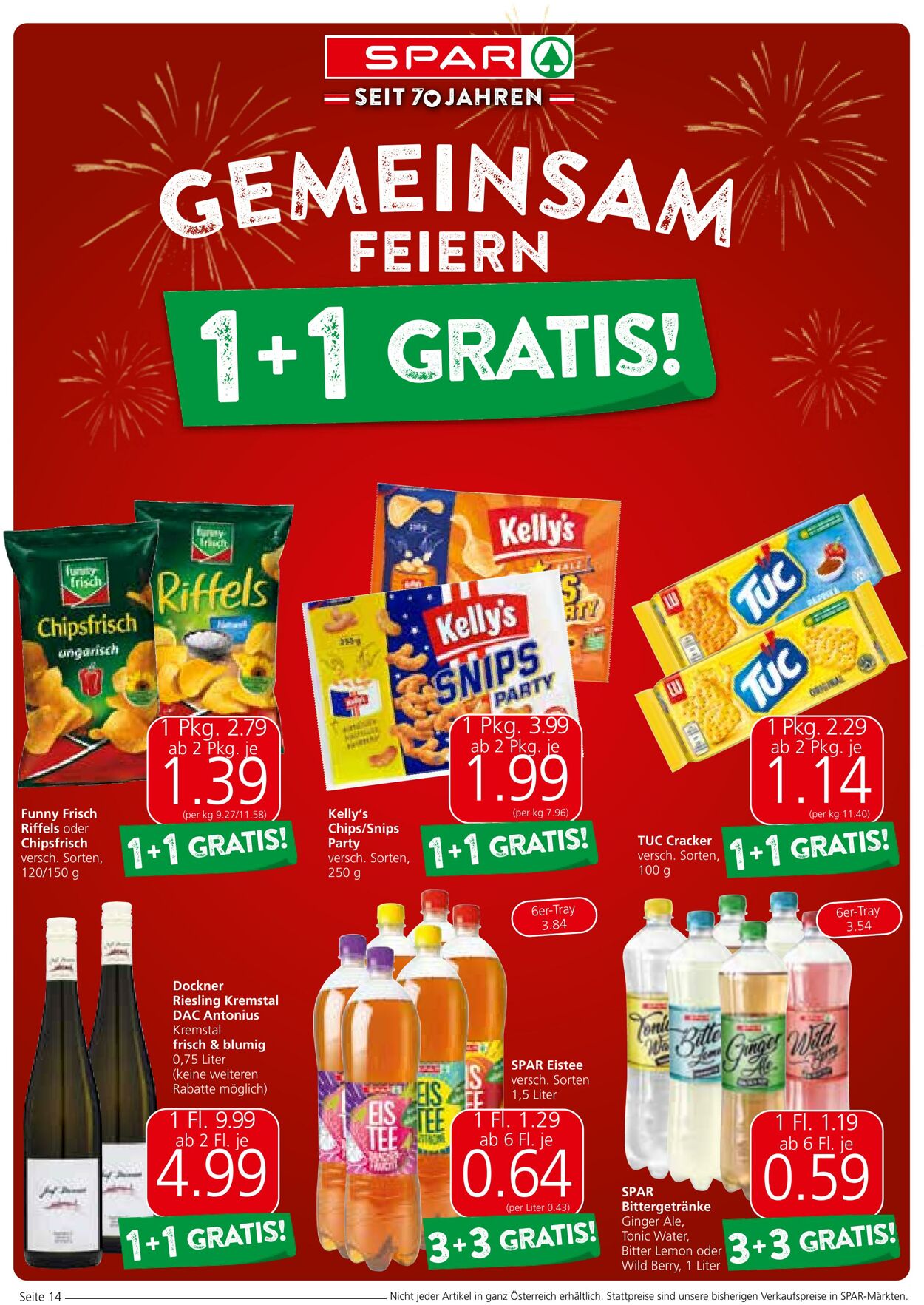 Prospekt Spar 08.08.2024 - 21.08.2024