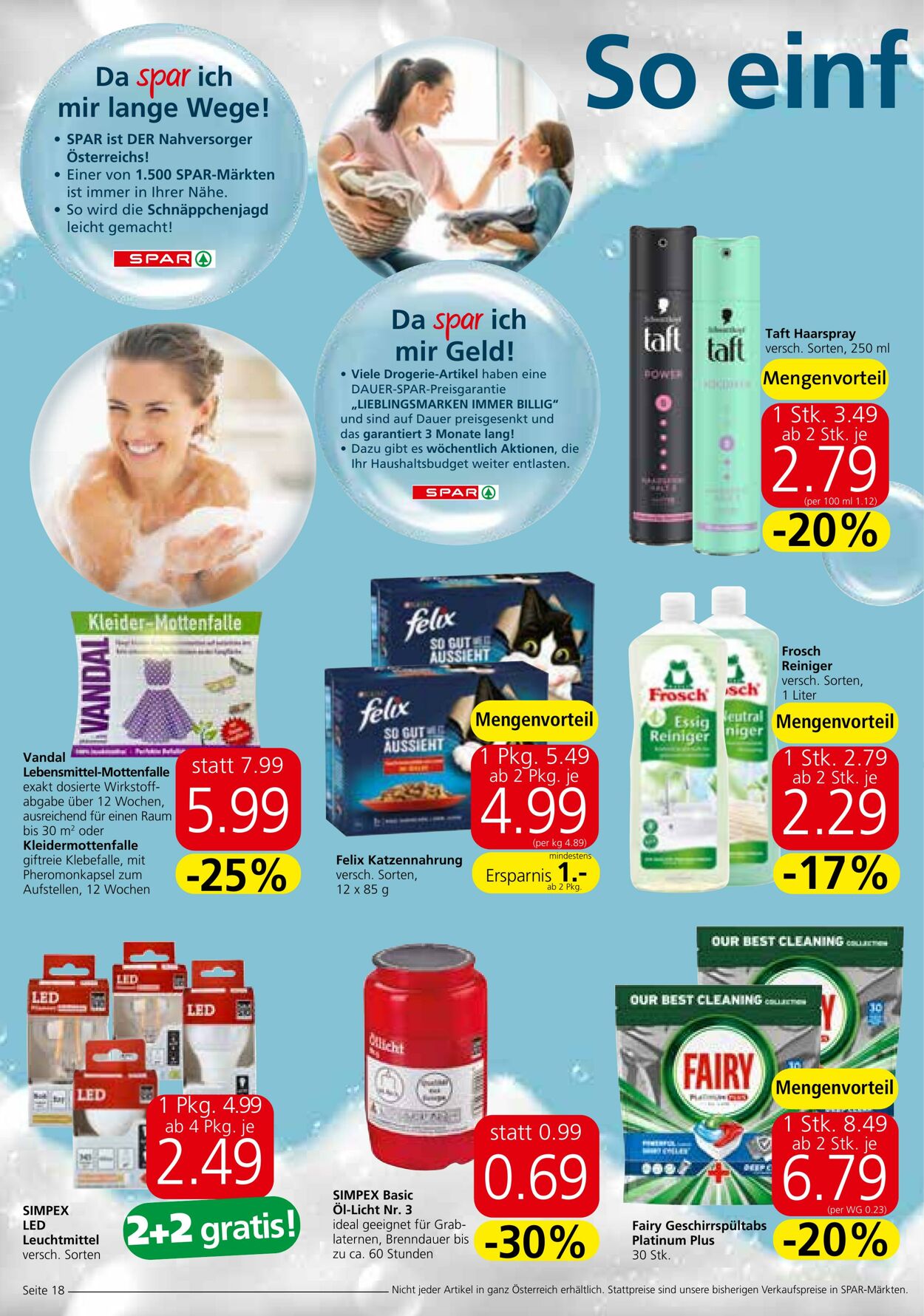 Prospekt Spar 08.08.2024 - 21.08.2024