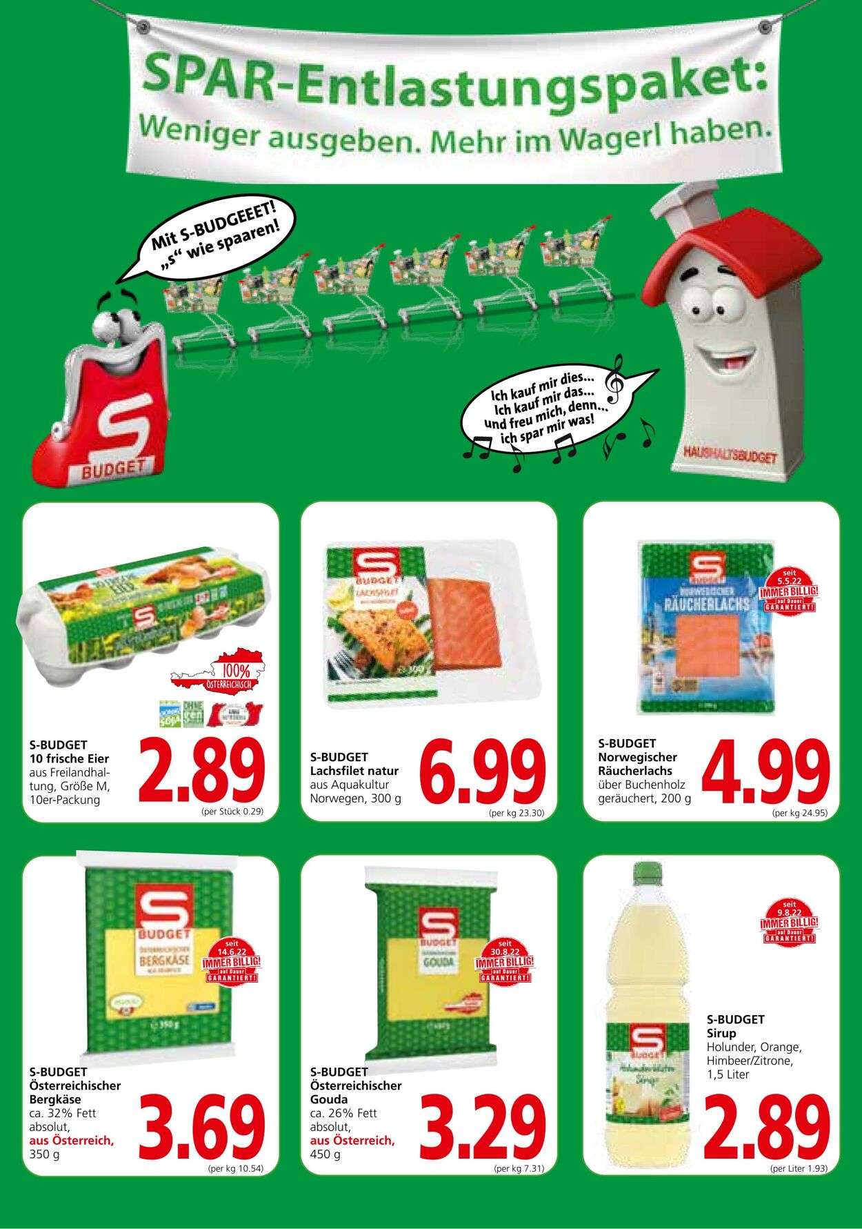 Prospekt Spar 29.09.2022 - 05.10.2022