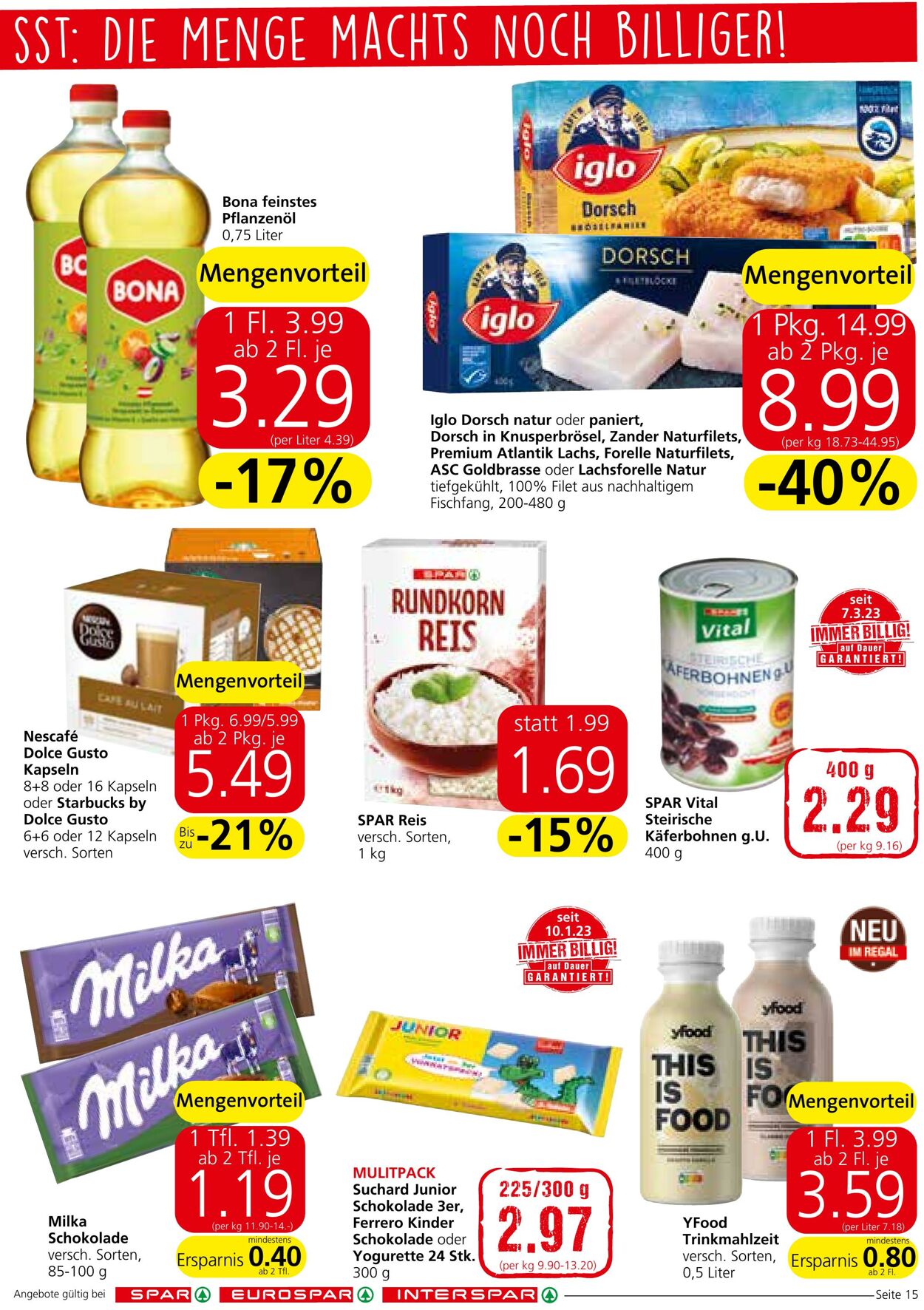 Prospekt Spar 13.04.2023 - 26.04.2023