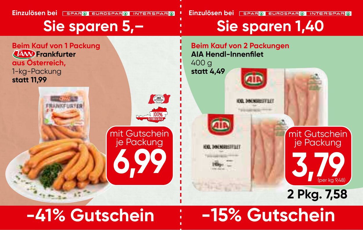 Prospekt Spar 09.01.2025 - 29.01.2025