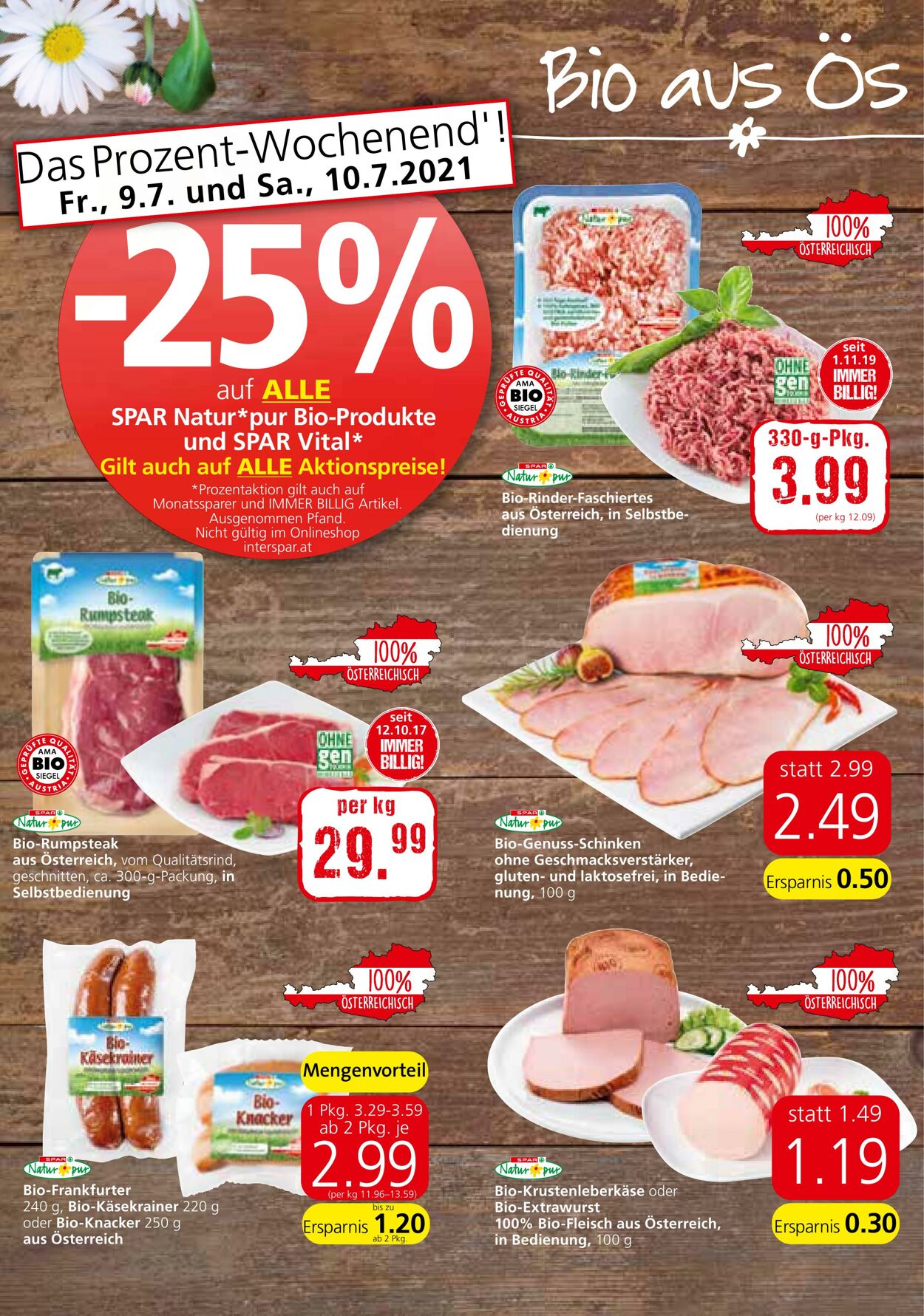 Prospekt Spar 08.07.2021 - 14.07.2021